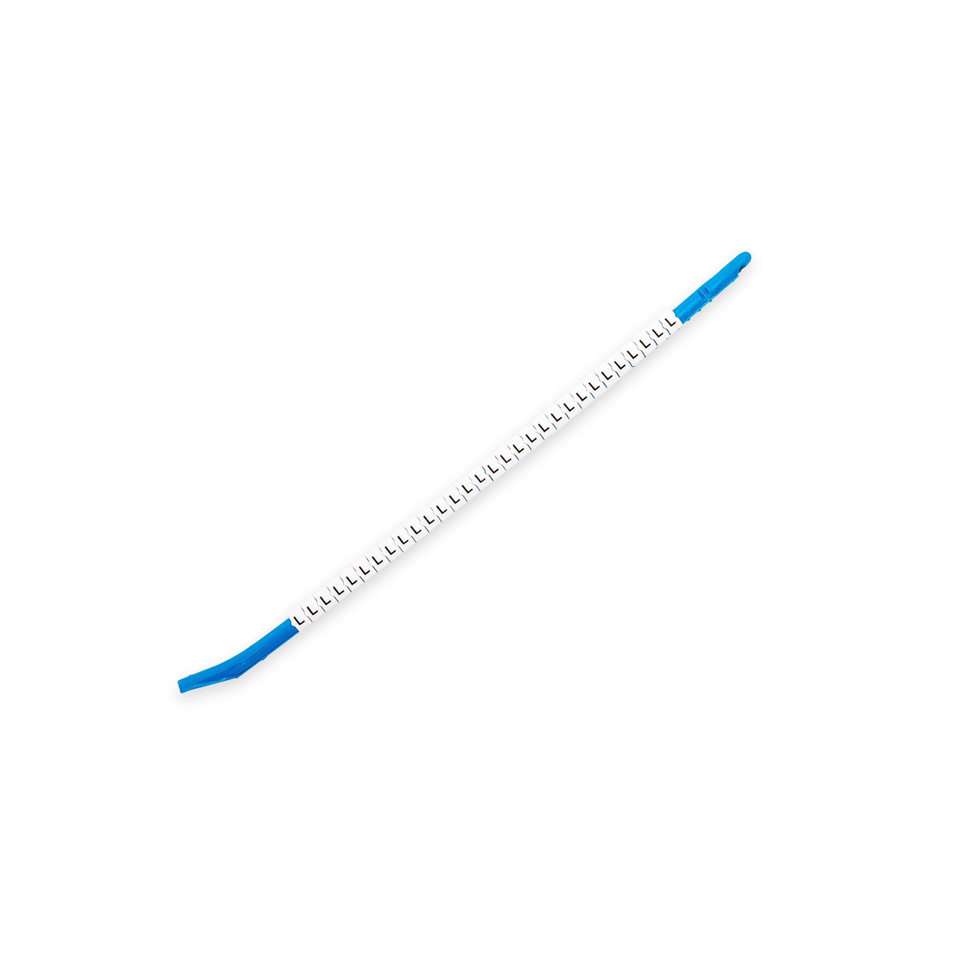 Markiertüllen "L", 0.5 - 1mm2, weiss, VPE à 300 Stück