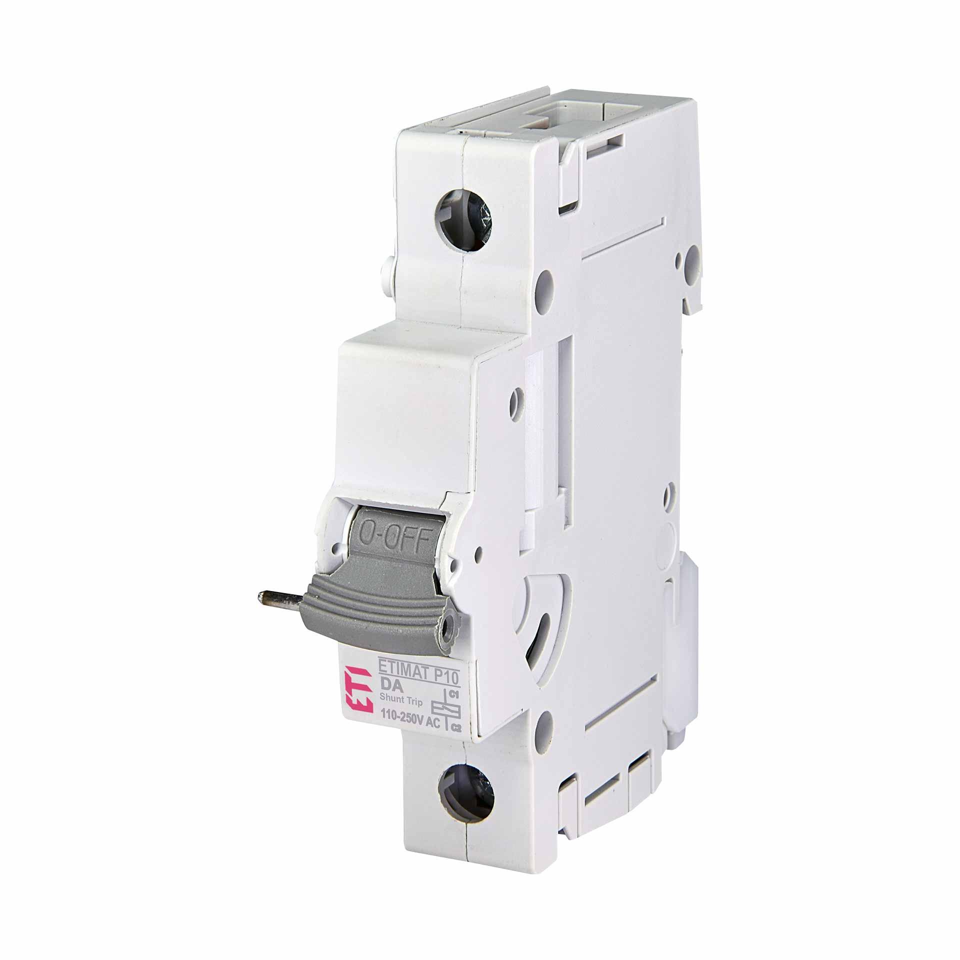 Arbeitsstromauslöser (0,5-40 A), DA ETIMAT P10, 110-250V AC