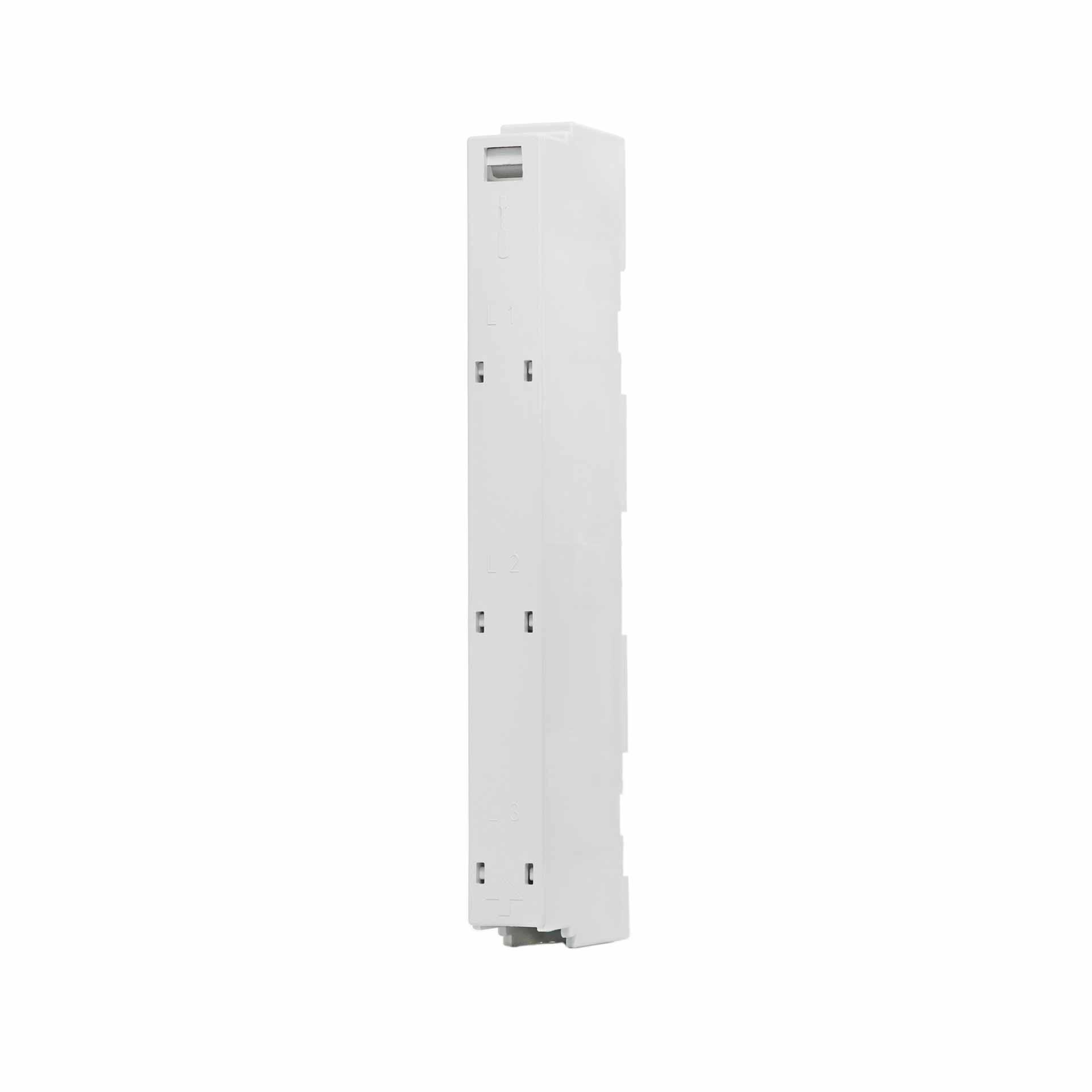 3P Anschluss-Sammelschienenträger 1,5 - 16 mm² (80A), 60mm System für Schiene 12 x 5 - 30 x 10mm