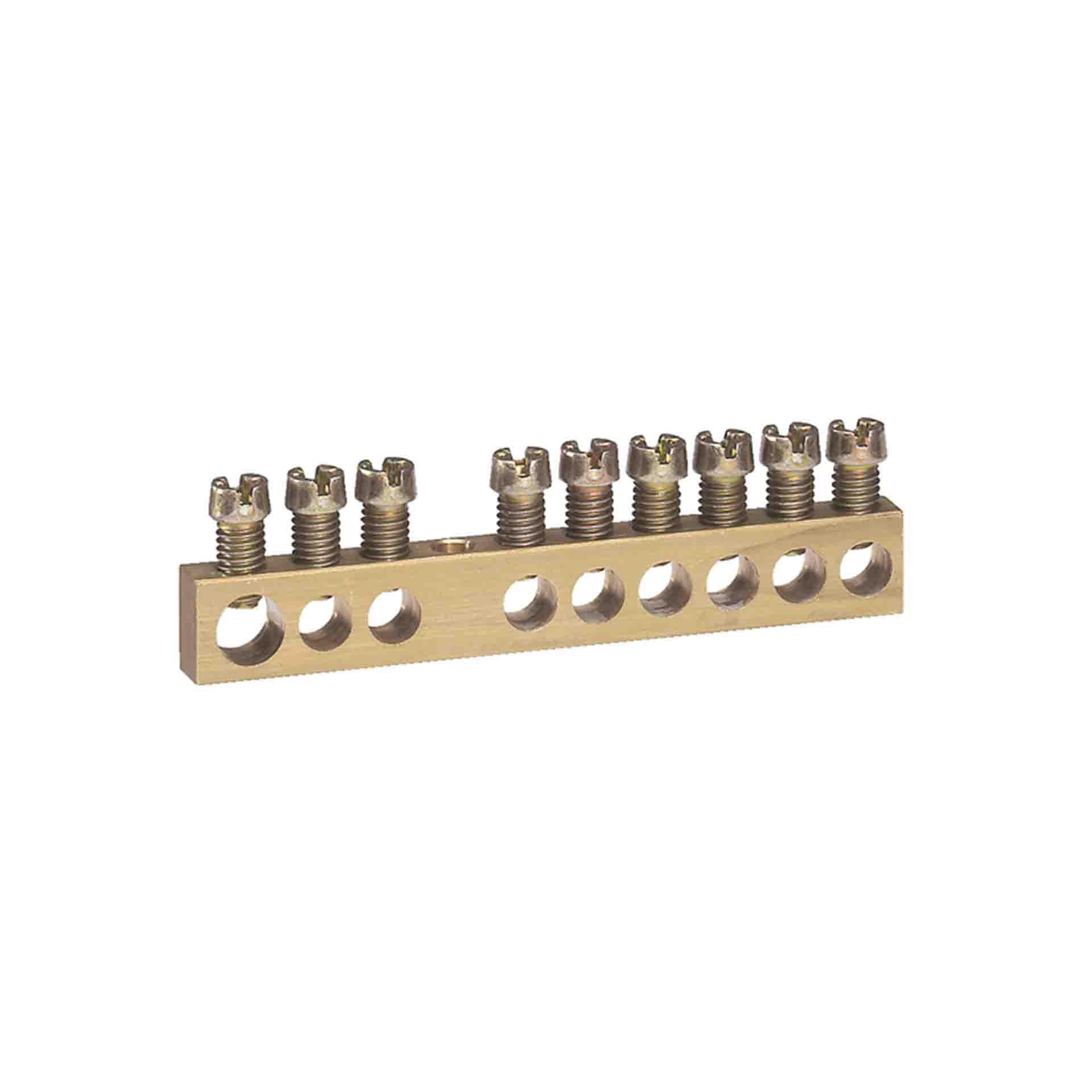Klemmleiste 80A  blank 1x6-25mm² und 14x1,5-16mm²