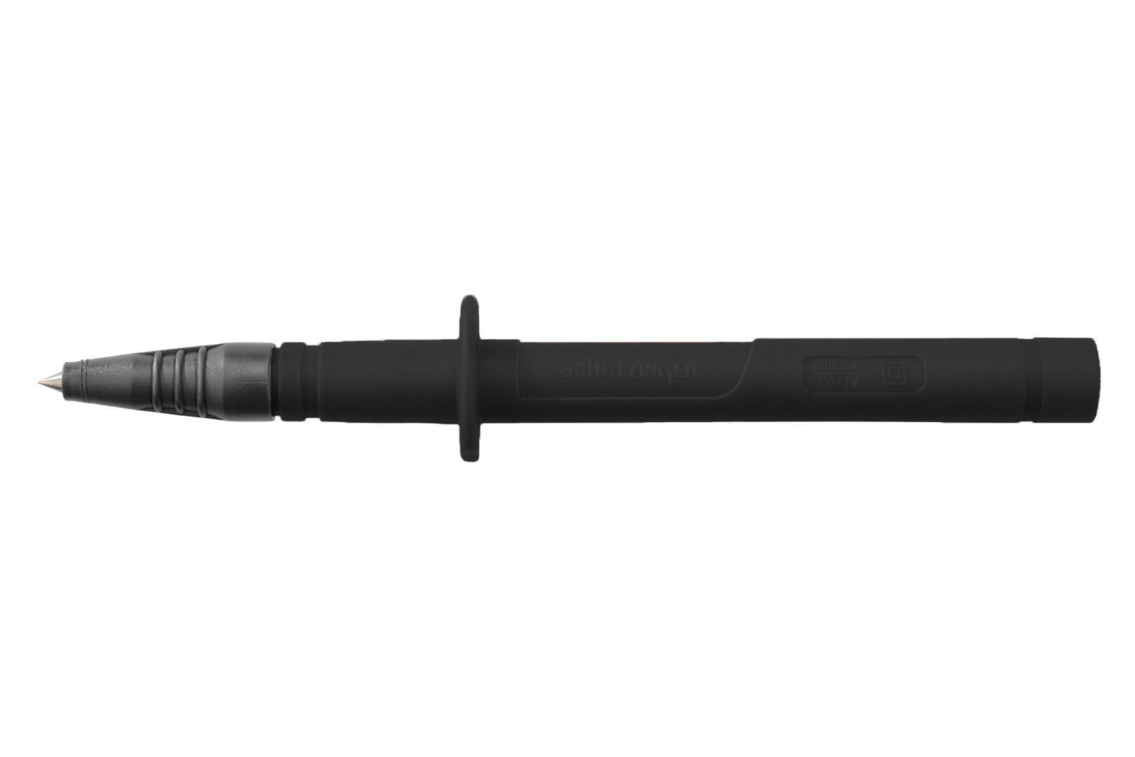 Sicherheits-Prüfspitze ø 4mm, schwarz