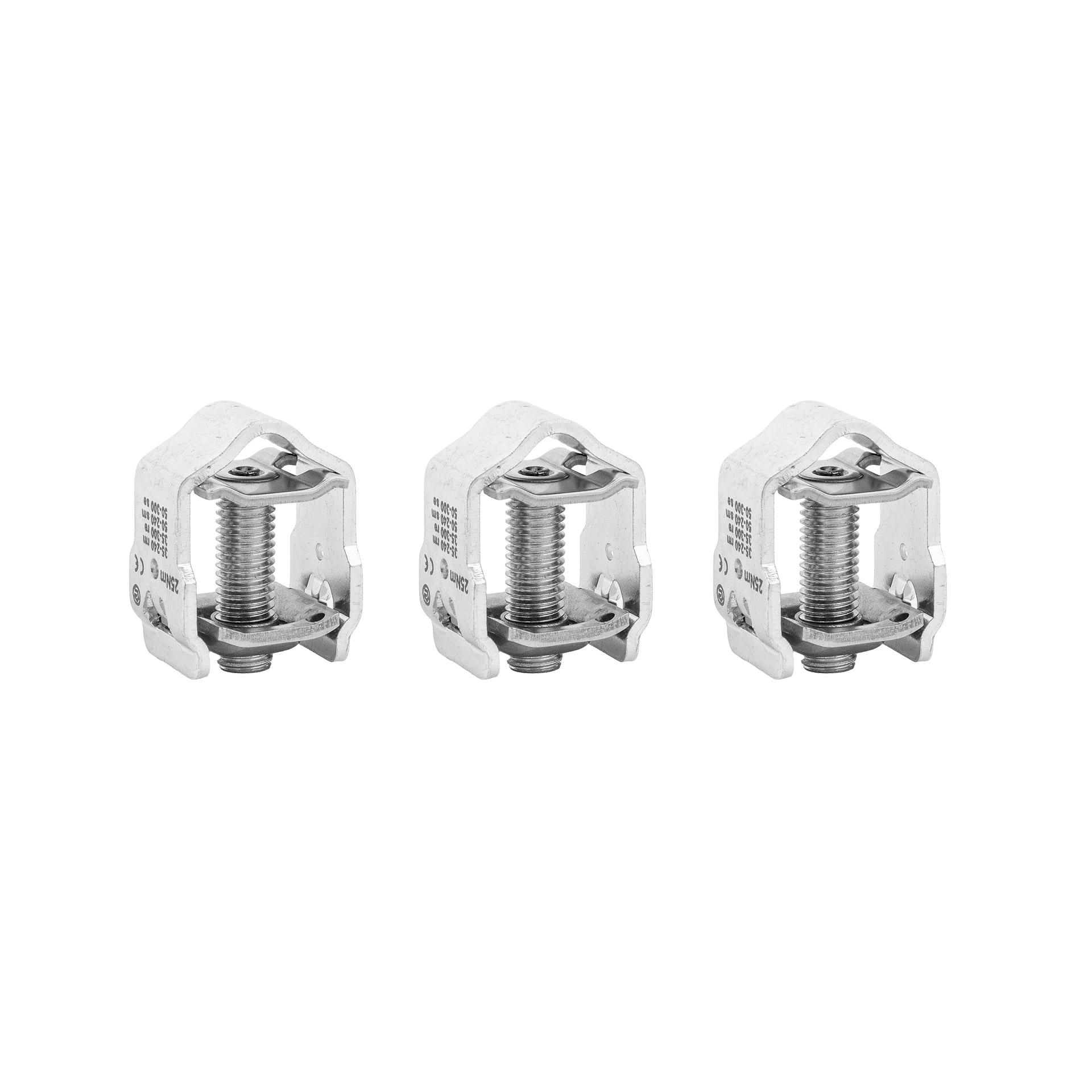 V-Stahl Klemme, 35-240rm, 35-300re, 50-240sm, 50-300se für Gr.1-3, "185mm"
