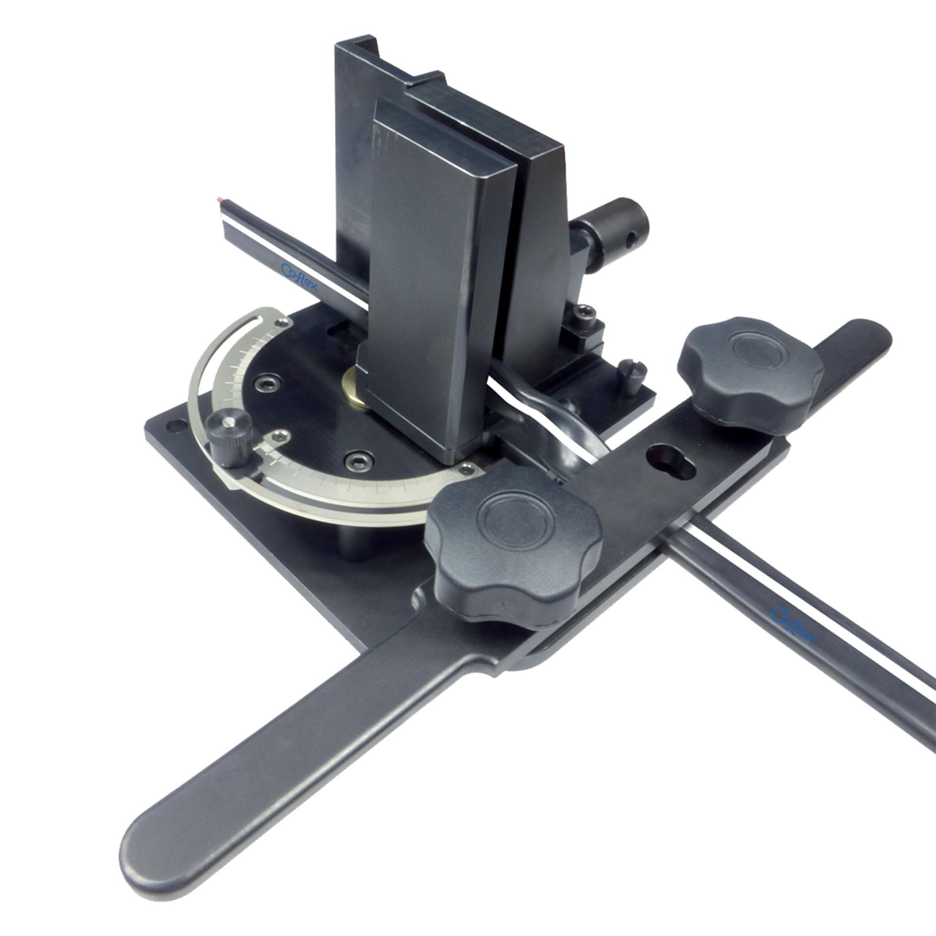 Biegewerkzeug für flexible Lamellen Flachkupfer-Stangen bis 120x10x1mm