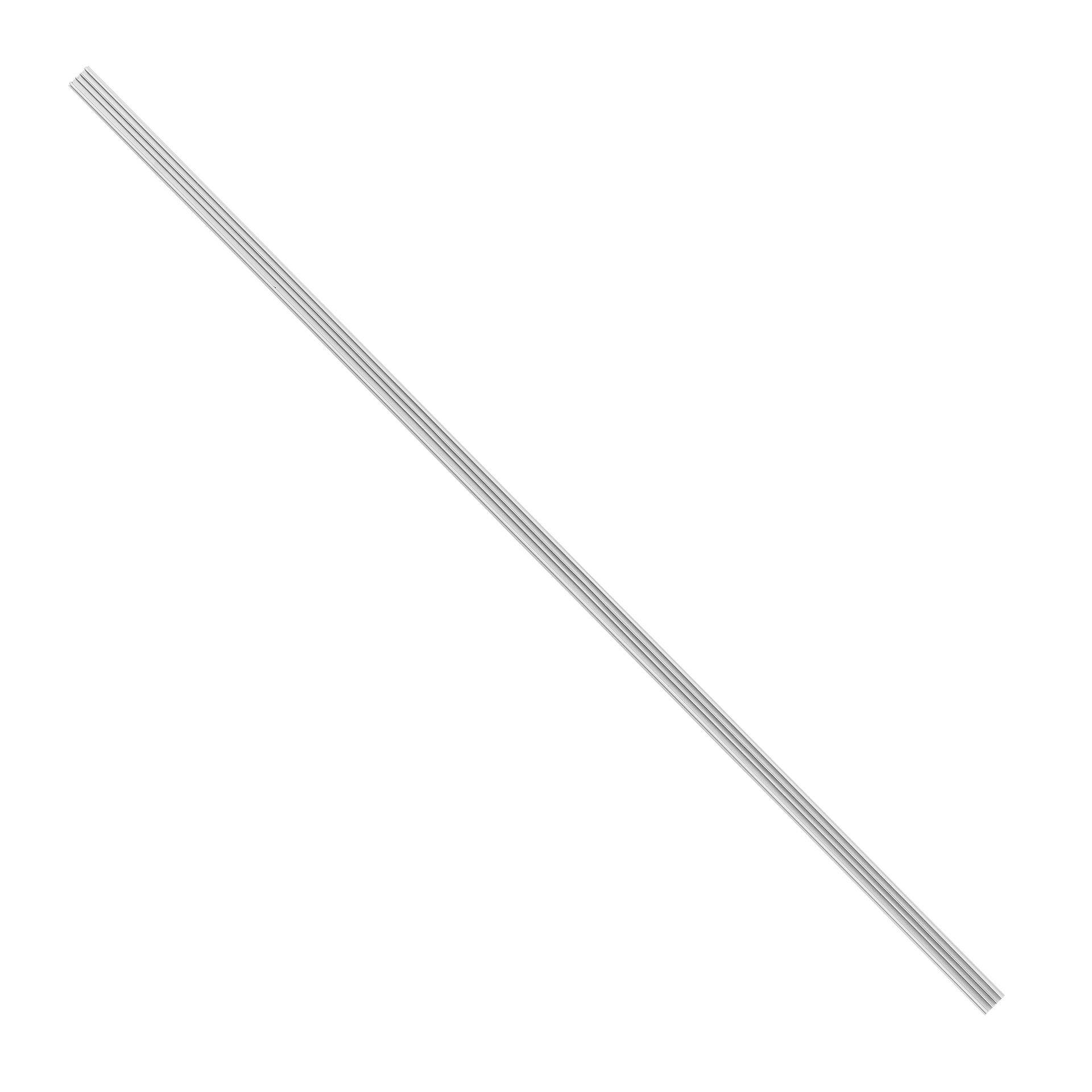 Abstützprofil 850mm nur in verwendung mit Abstützclip, für Gr.00-3 "185mm"