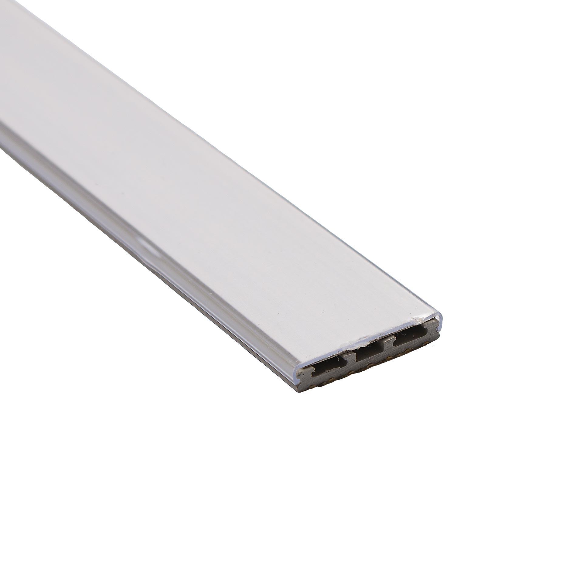 Bezeichnungsstreifen 30mm, inkl. Klebestreifen, aus Hart-PVC, 1 Meter lang