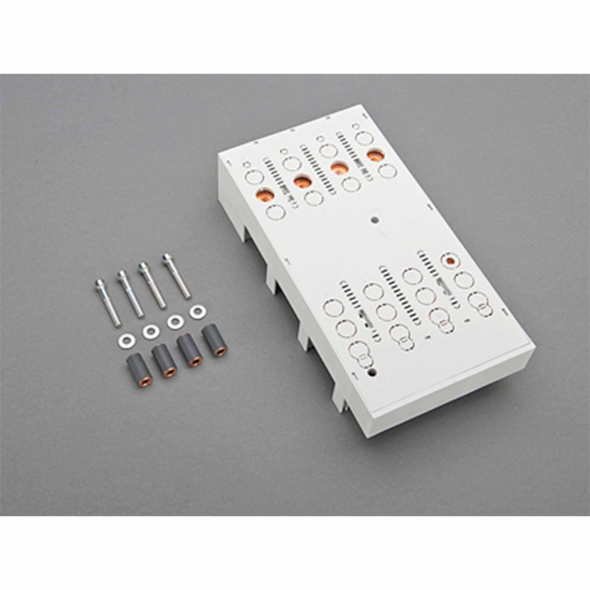 4P Sammelschienenadapter 250A, Schraubanschluss oben, 140x270mm