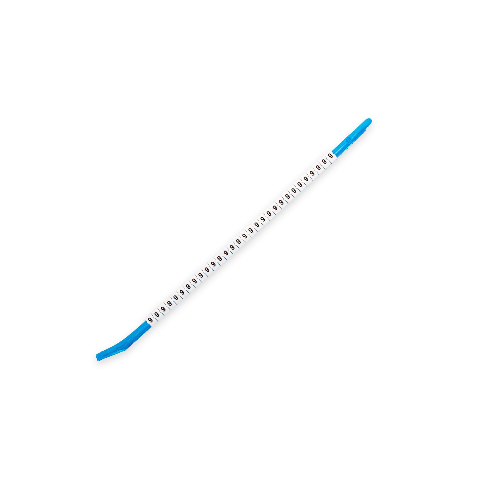 Markiertüllen "9", 0.5 - 1mm2, weiss, VPE à 300 Stück