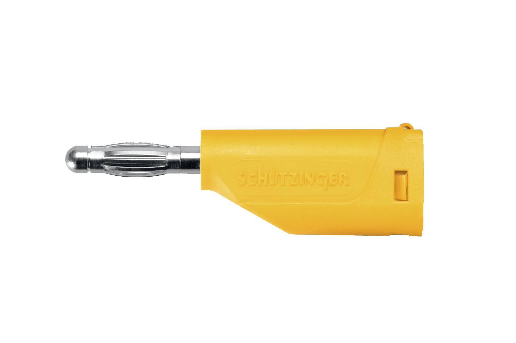 Federkorbstecker ø 4mm, gelb