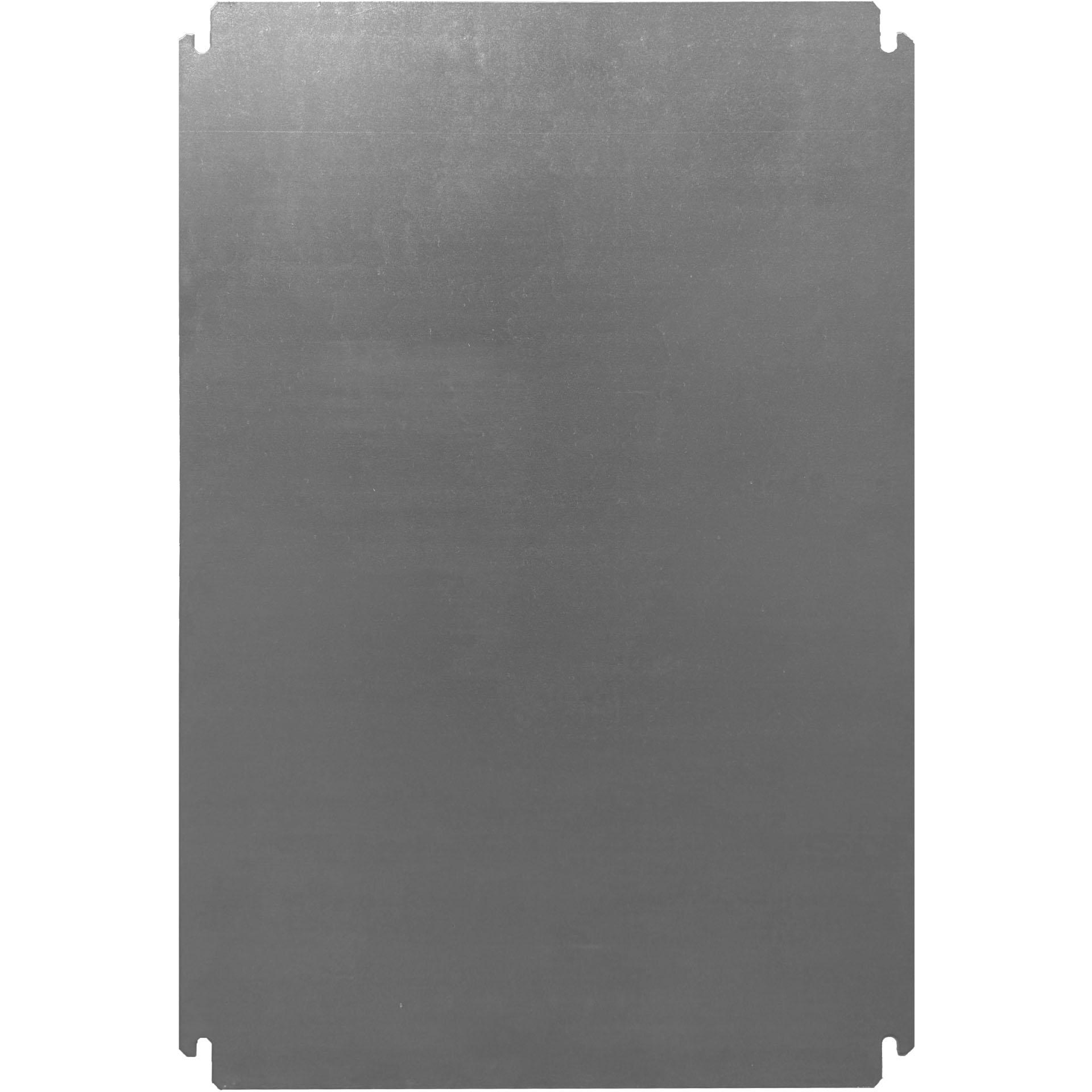 Montageplatte unbearbeitet, für Gehäuse BxH 800x800mm