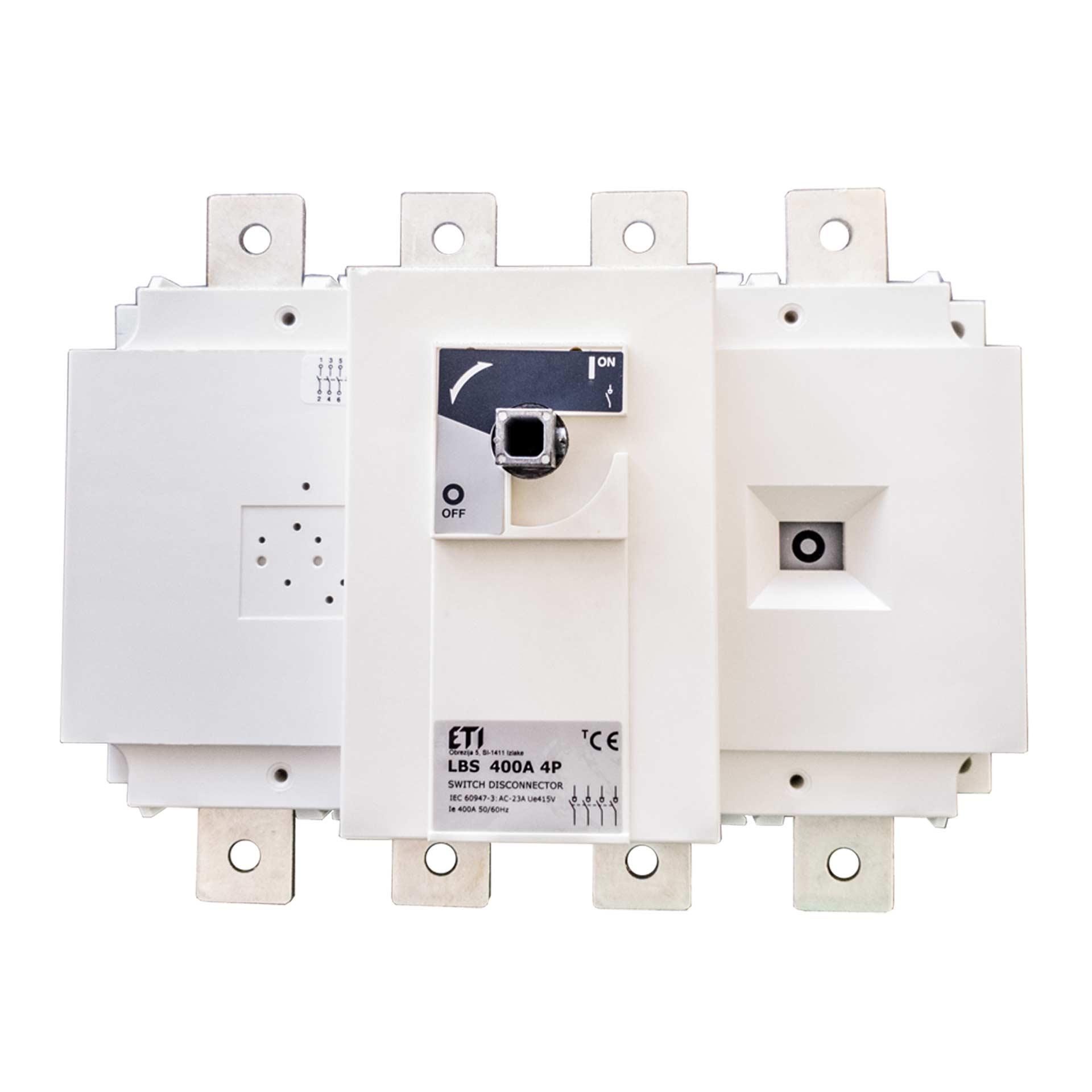 Lasttrennschalter LBS 400A 4P ohne Schalthebel