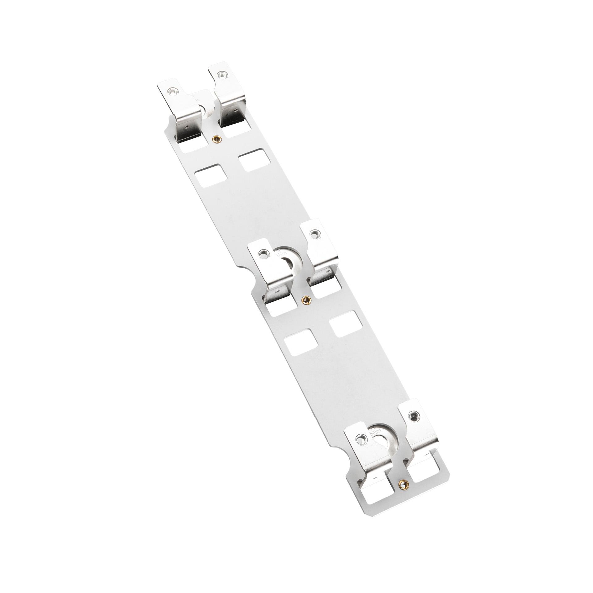Doppeladapter für Höhenausgleich bei Einbau von Gr.00/185 flache Ausführung neben Gr.1-3