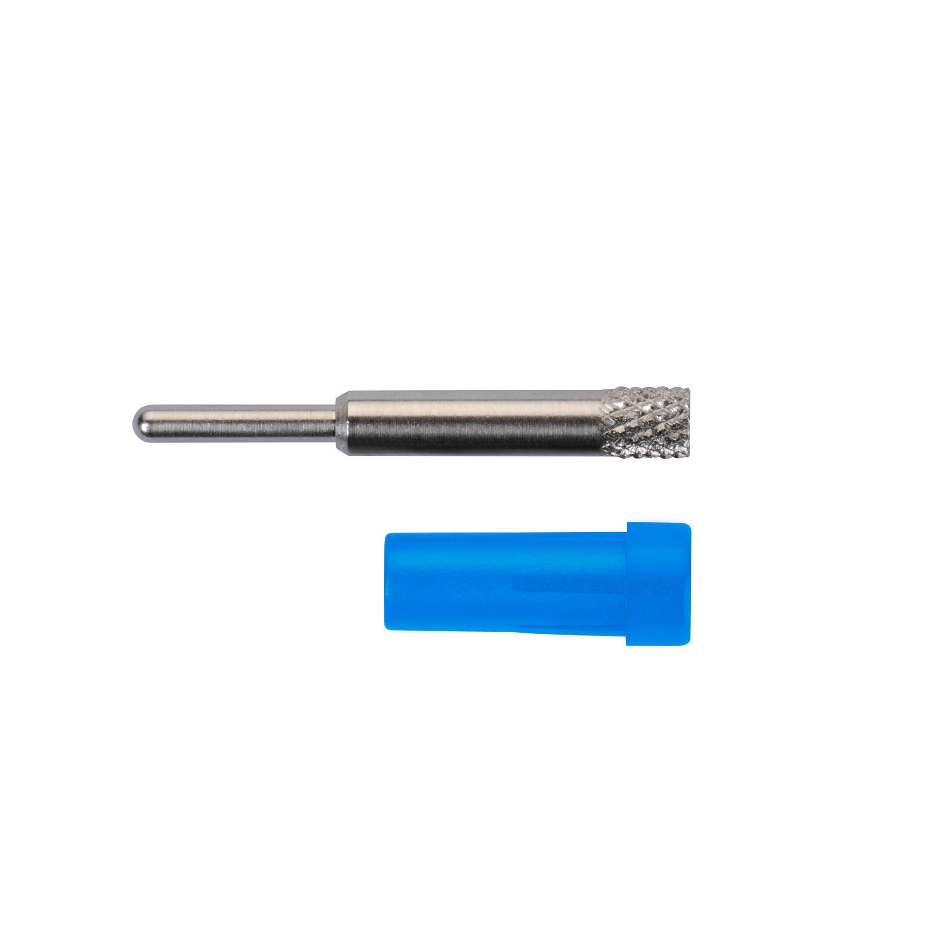 Einpressbuchse ø 2mm zum einpressen in Frontplatten, blau