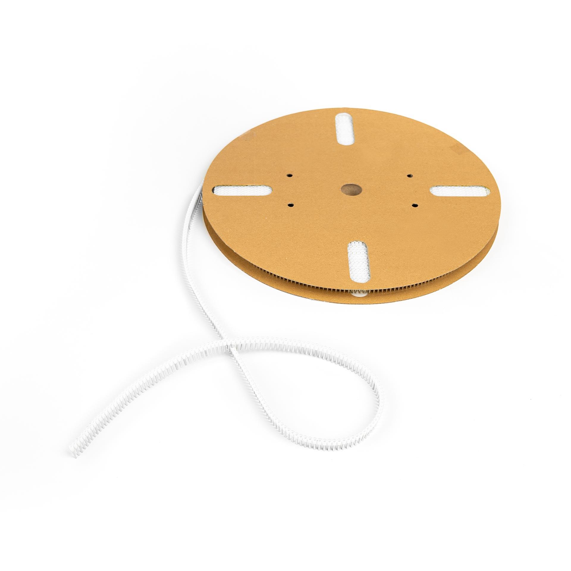 Isolierte Aderendhülsen auf Crimpstar Spule (DIN & TE) weiss / 0.5mm² / 8mm