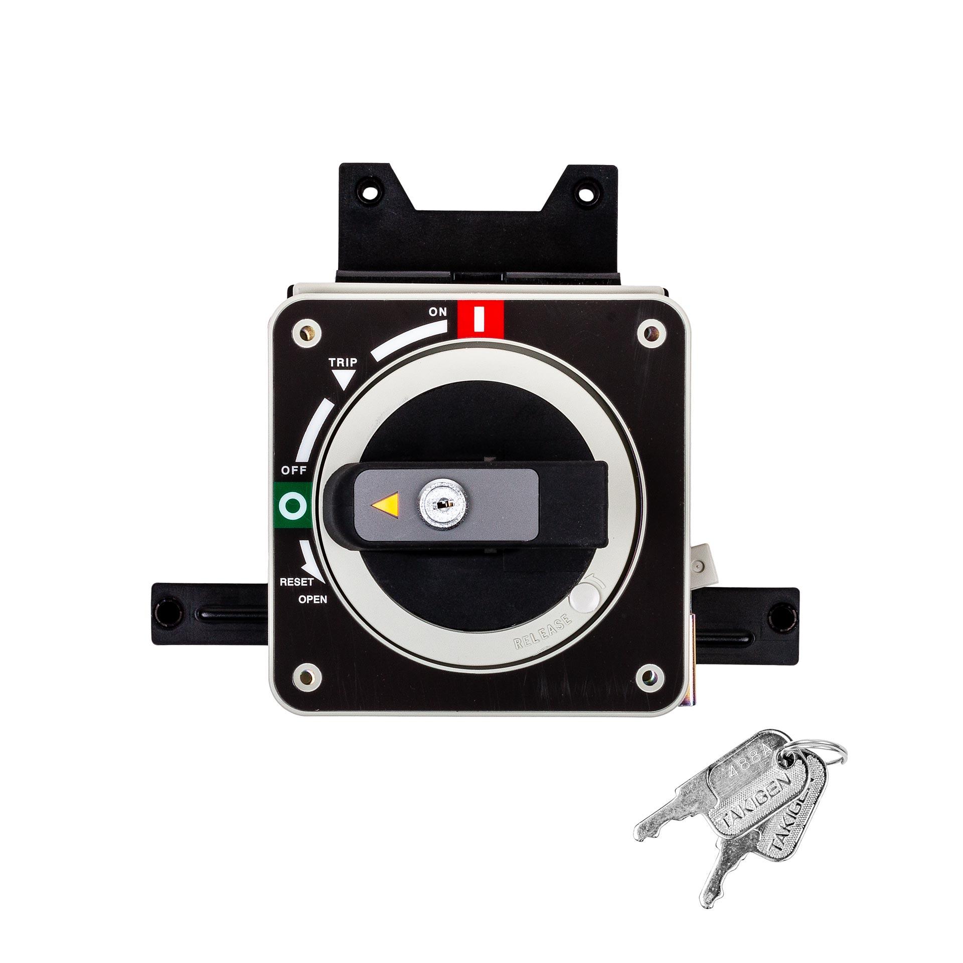 Rotary handle with locking device, direct mounting, for EB2 800-1000