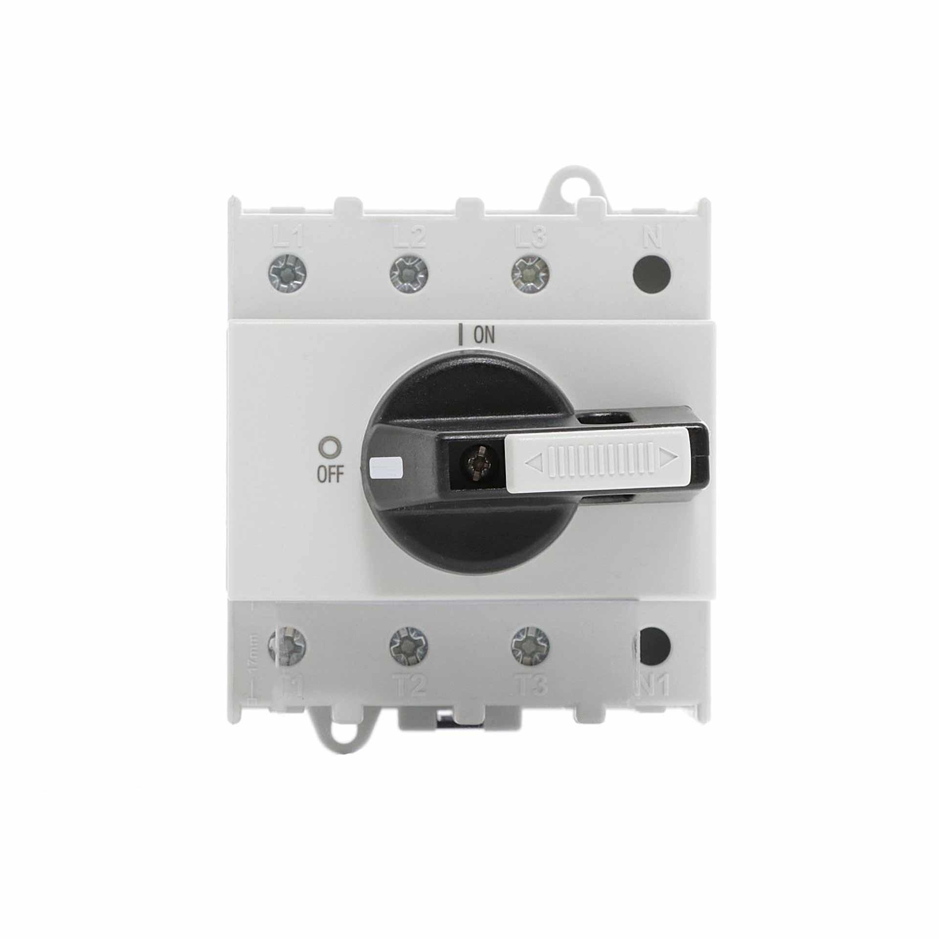 Lasttrennschalter mit Sperrvorrichtung, 3-polig, 100A, 37 kW