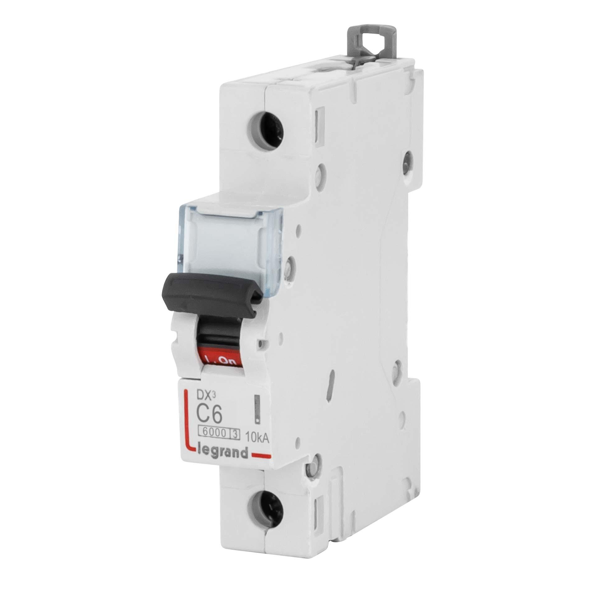 Leitungsschutzschalter Standard 1P, Charakteristik C / 6A, 6kA