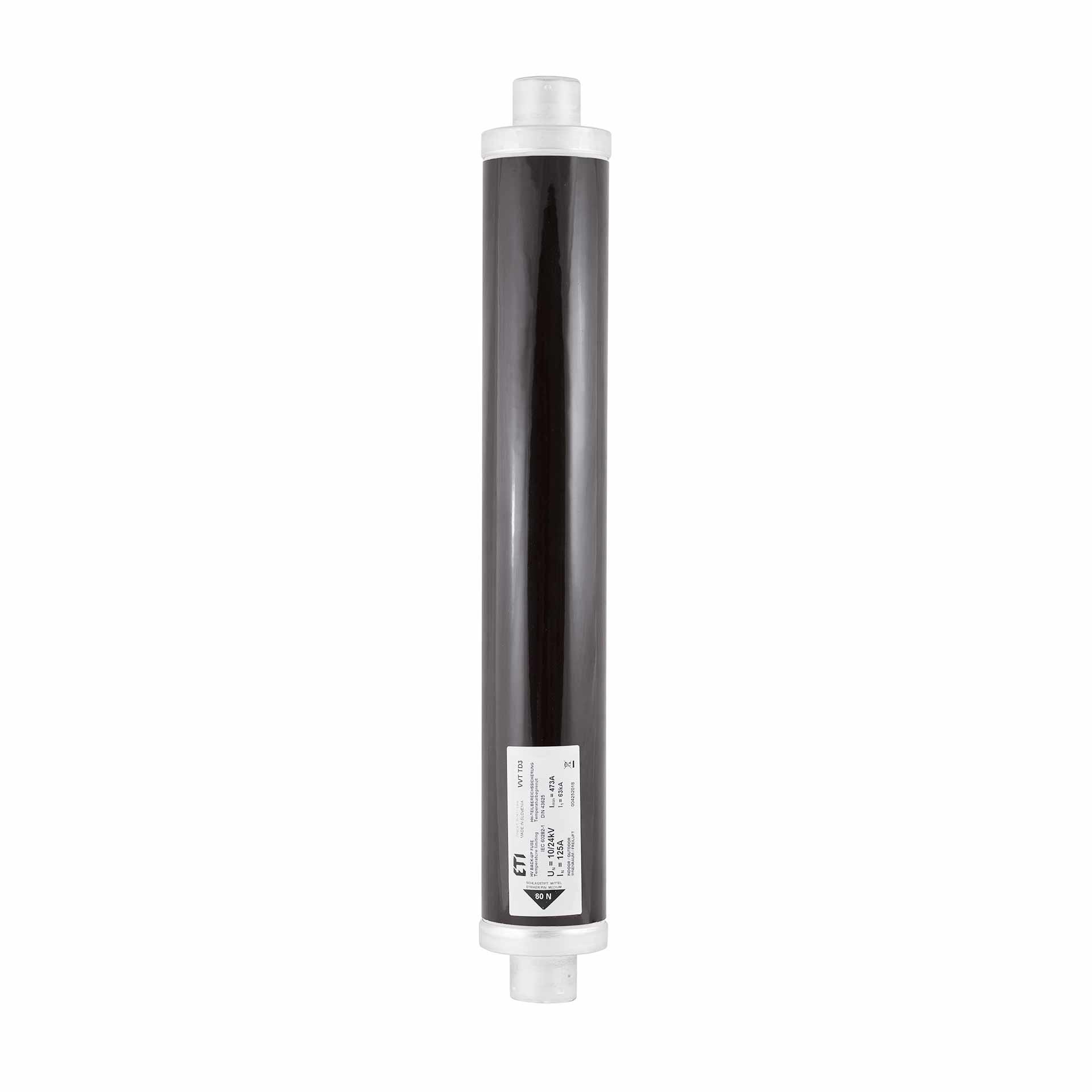 HH-Teilbereichsicherung 10/24kV, 40A,  442/53mm, Freiluft Standard, mit Schlagstifttyp 80N, Thermo