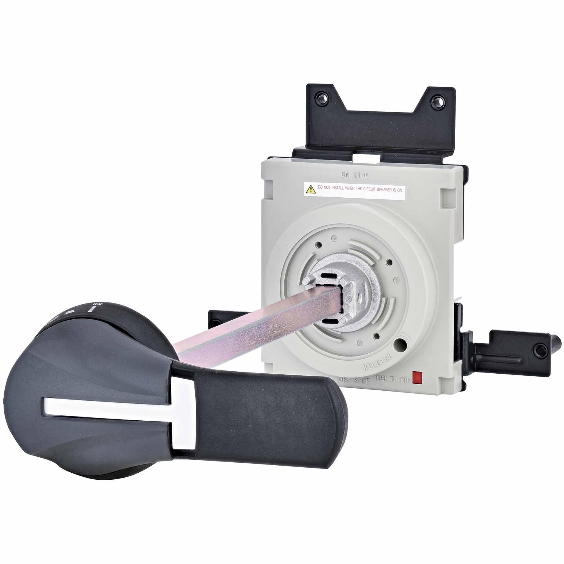 Rotary handle with locking device, for door mounting (incl. axle), for EB2 800-1000
