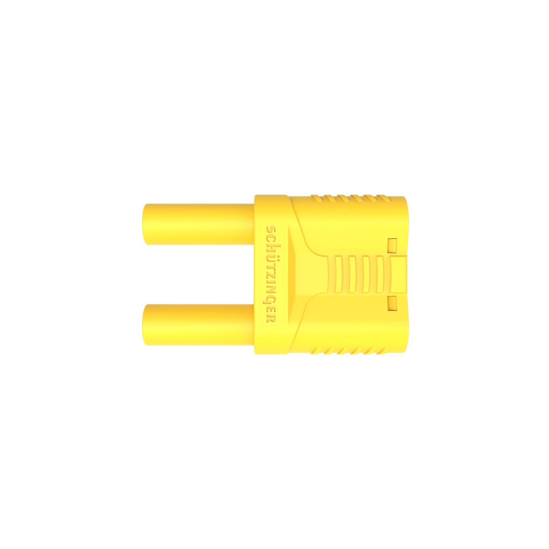 Sicherheits-Kurzschlussstecker ø 4mm, gelb