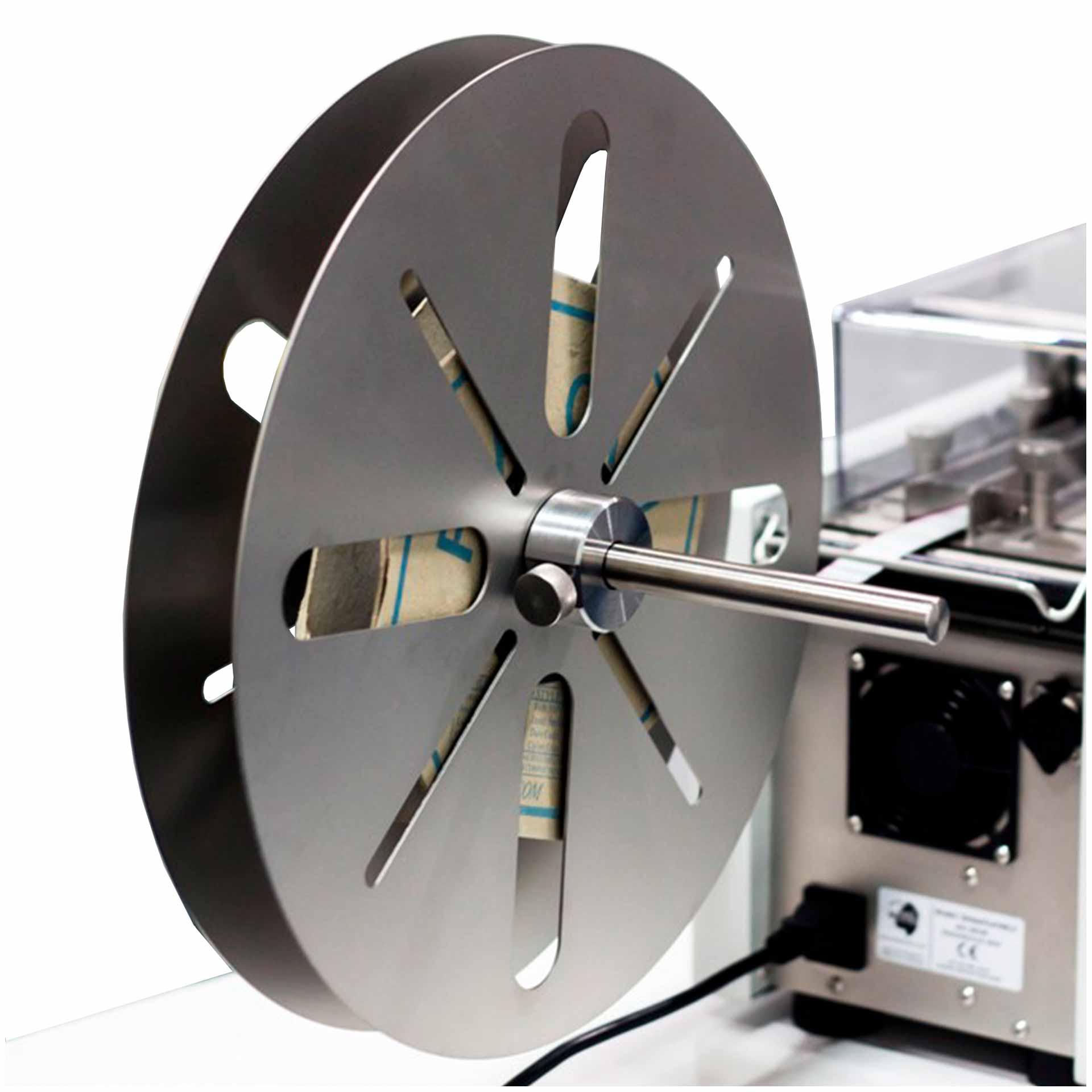 Rollenhalter für Ablängautomaten (1x Arm & 2x Spannteller)