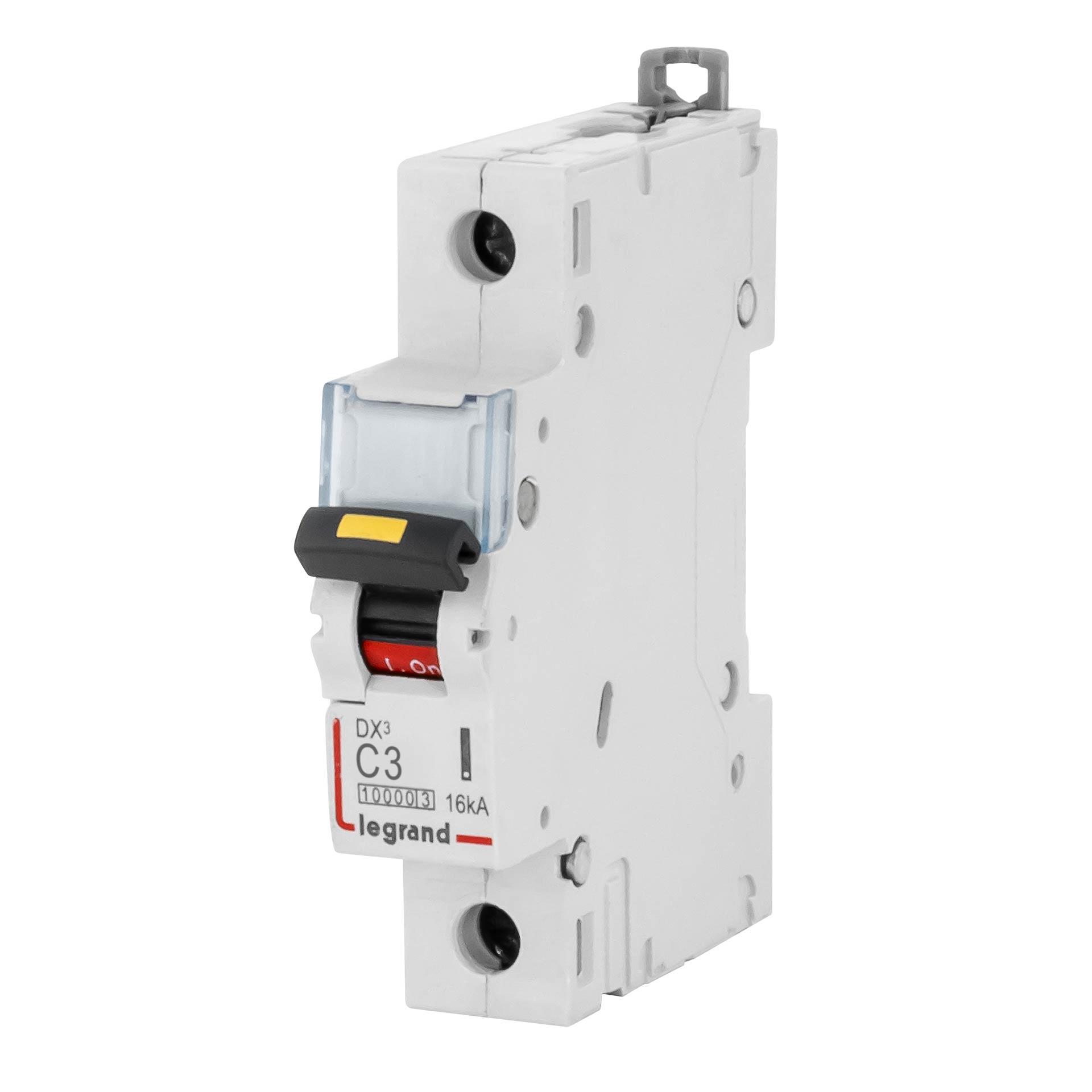 Leitungsschutzschalter Standard 1P, Charakteristik C / 3A, 10kA
