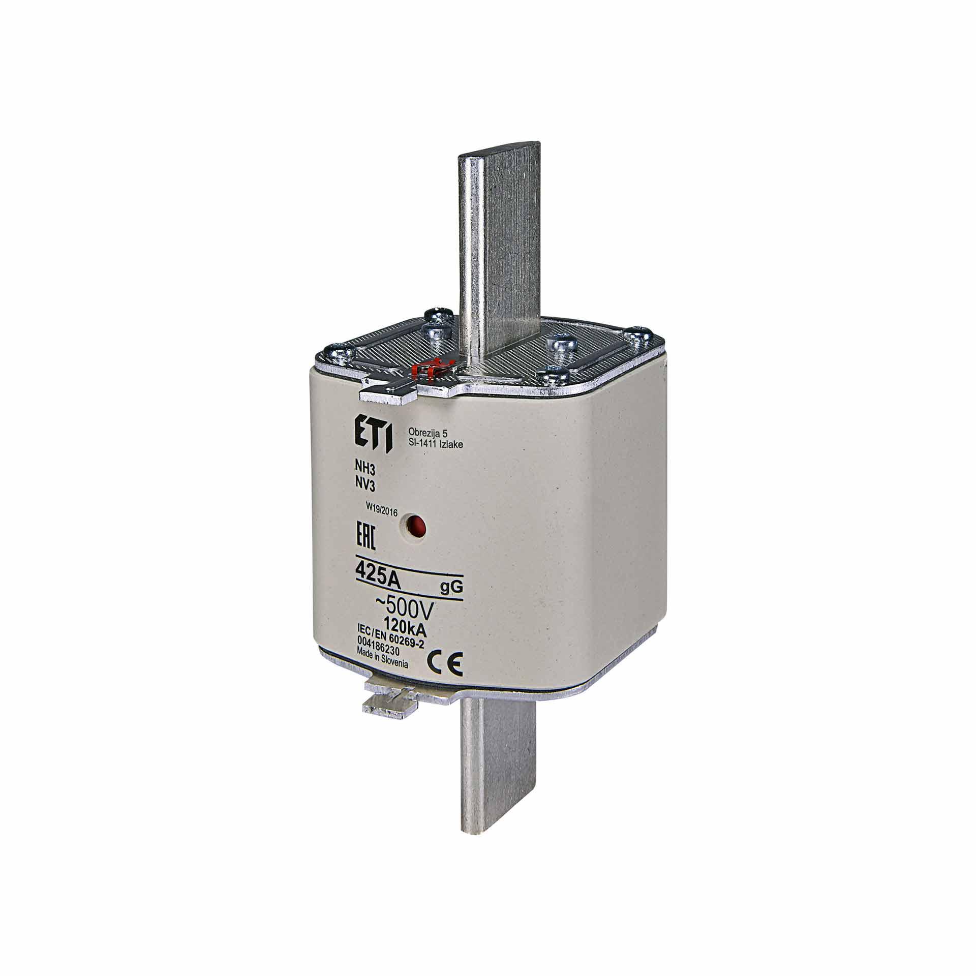 Fusible HPC Gr.3  425A, caractéristique gL-gG 500V