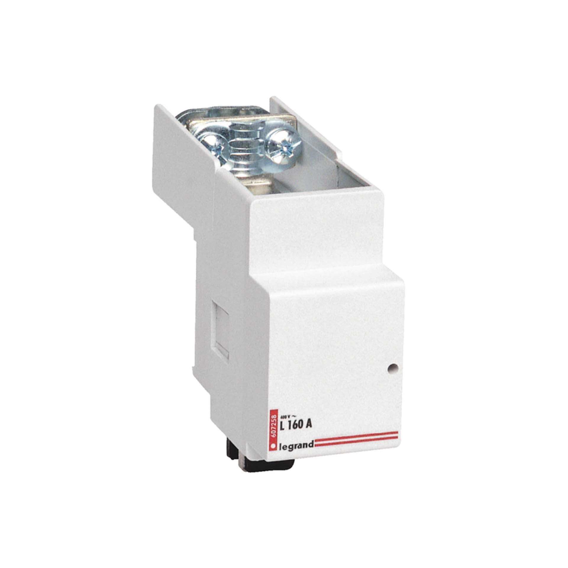 Einspeiseelement L 160A für Einbausicherungselemente DII, DIII und DIN00