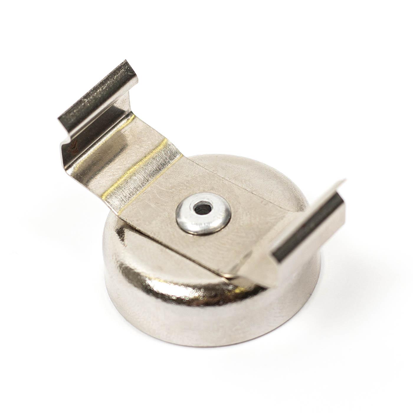 Magnet mit Klammer / Haltekraft 4.0 Kg, D=16mm