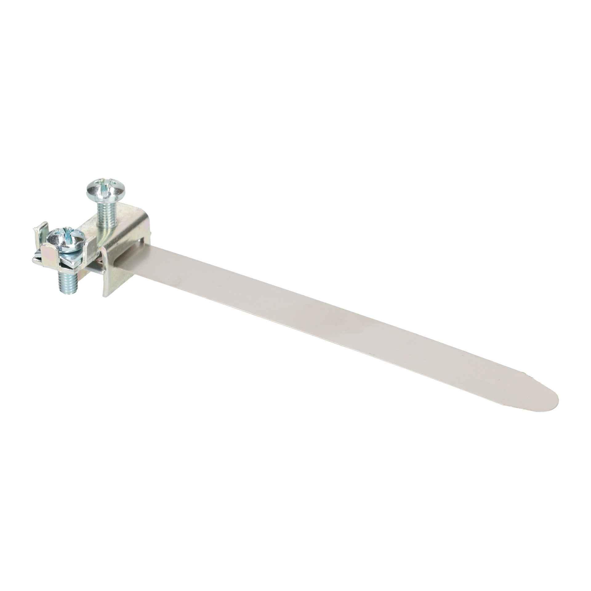 Earthing strap clamp for pipe 17.5-48mm (1/8-1 1/2") / 2.5-16mm2