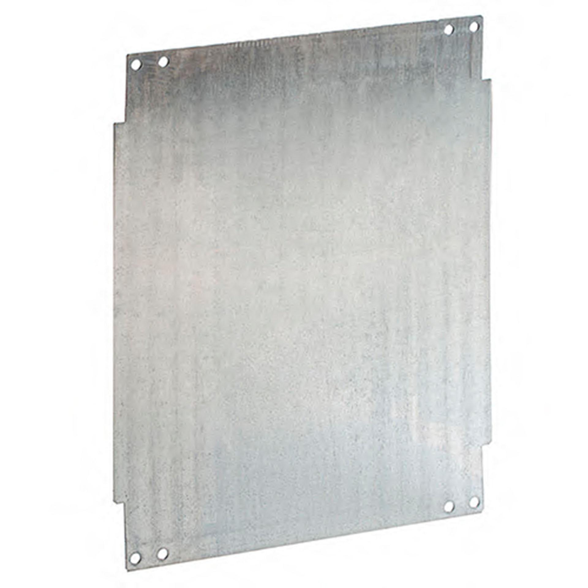 Montageplatte unbearbeitet, für Polyester Gehäuse BxH 300x400mm