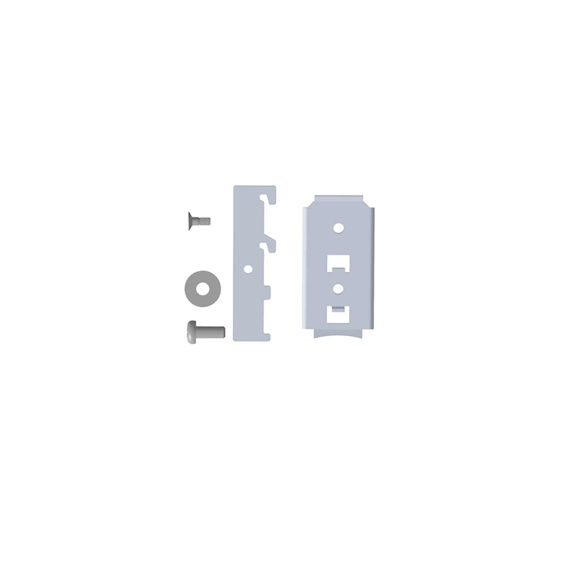 Hutschienenbausatz Z KETO Gr.1 100-150 mm, Für Montage auf 2 Hutschienen für KETO/KVL Grösse 1