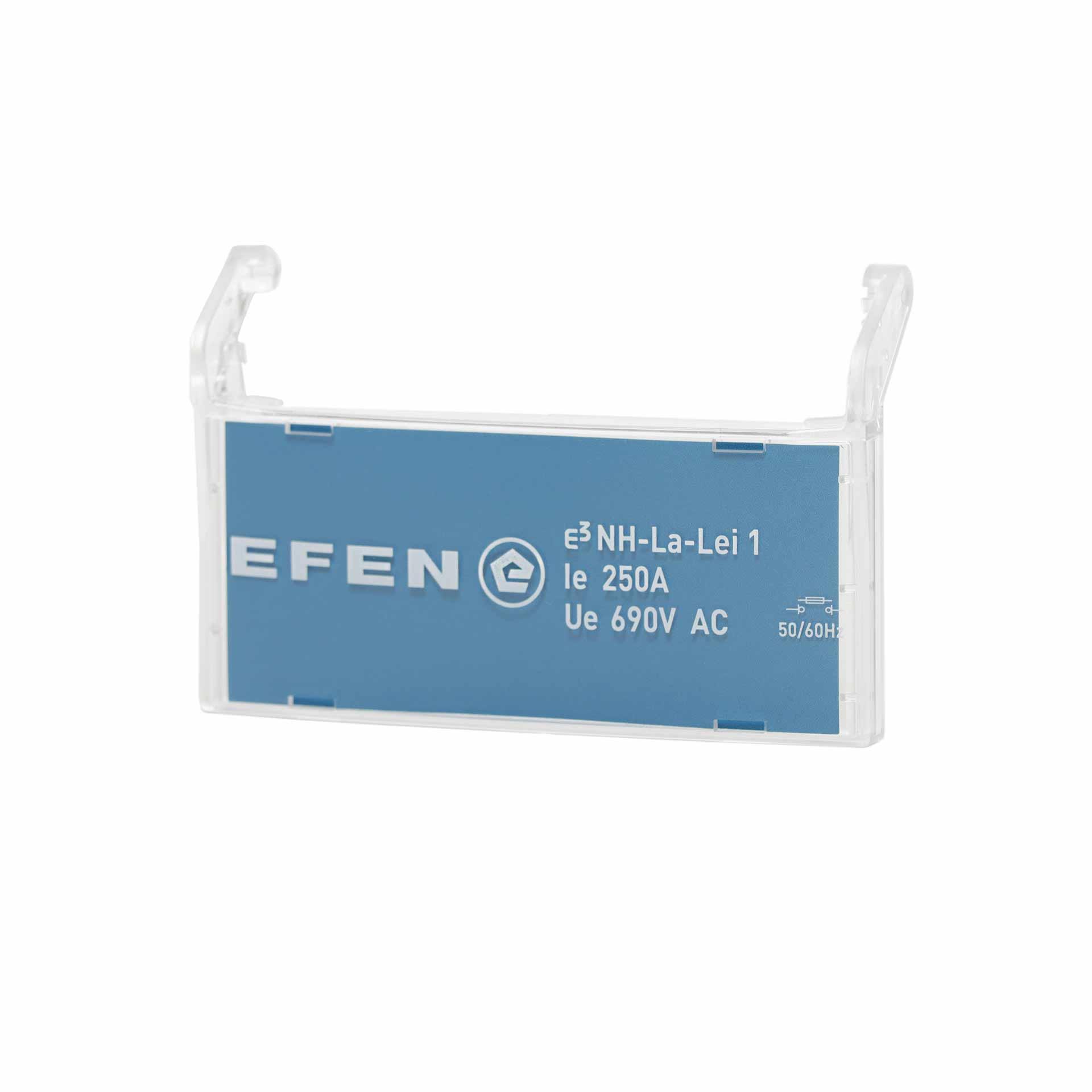 Beschriftungsträger, unten oder oben anklippbar für Gr.1-3 "185mm"