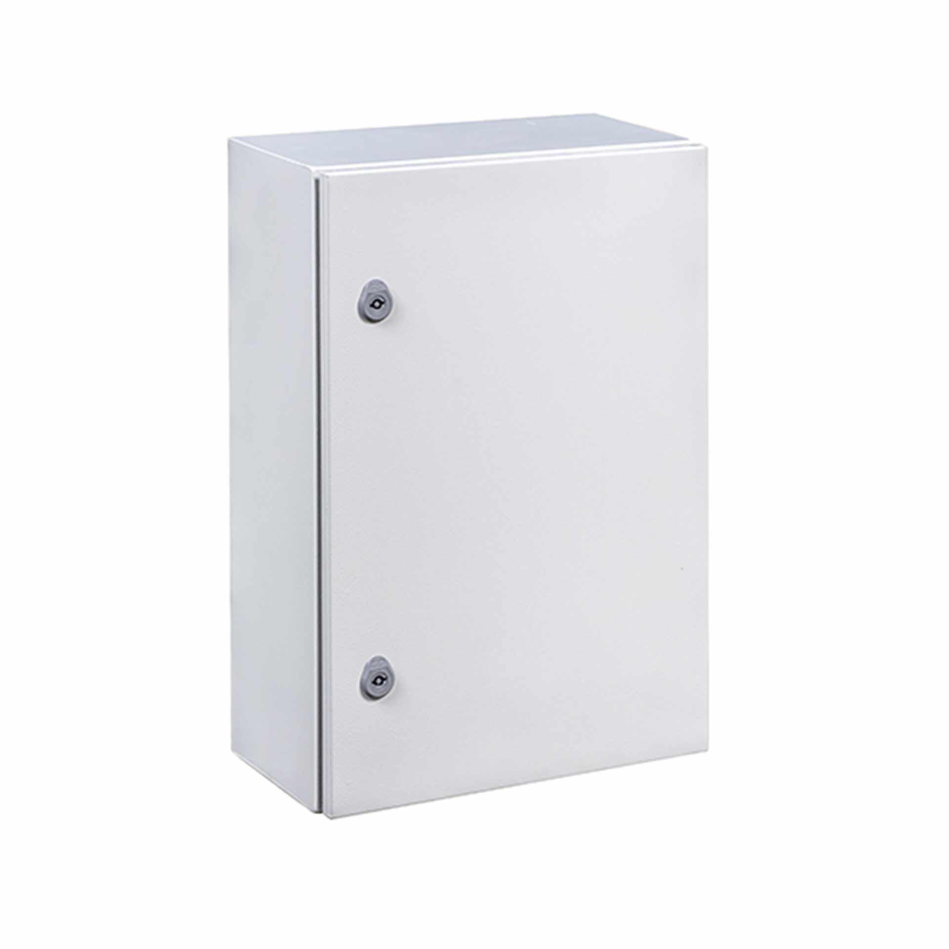 Wandgehäuse IP66, RAL 7035, BxHxT 400x800x300mm, ohne Montageplatte
