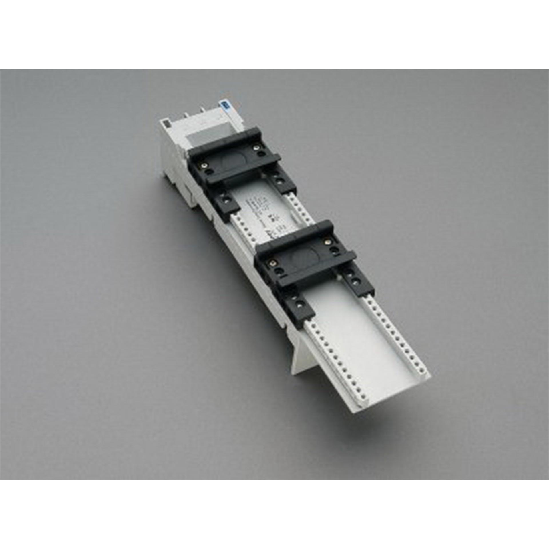 3P Sammelschienenadapter 80A,2T, mit Anschlussklemmen hinten, 54x260mm