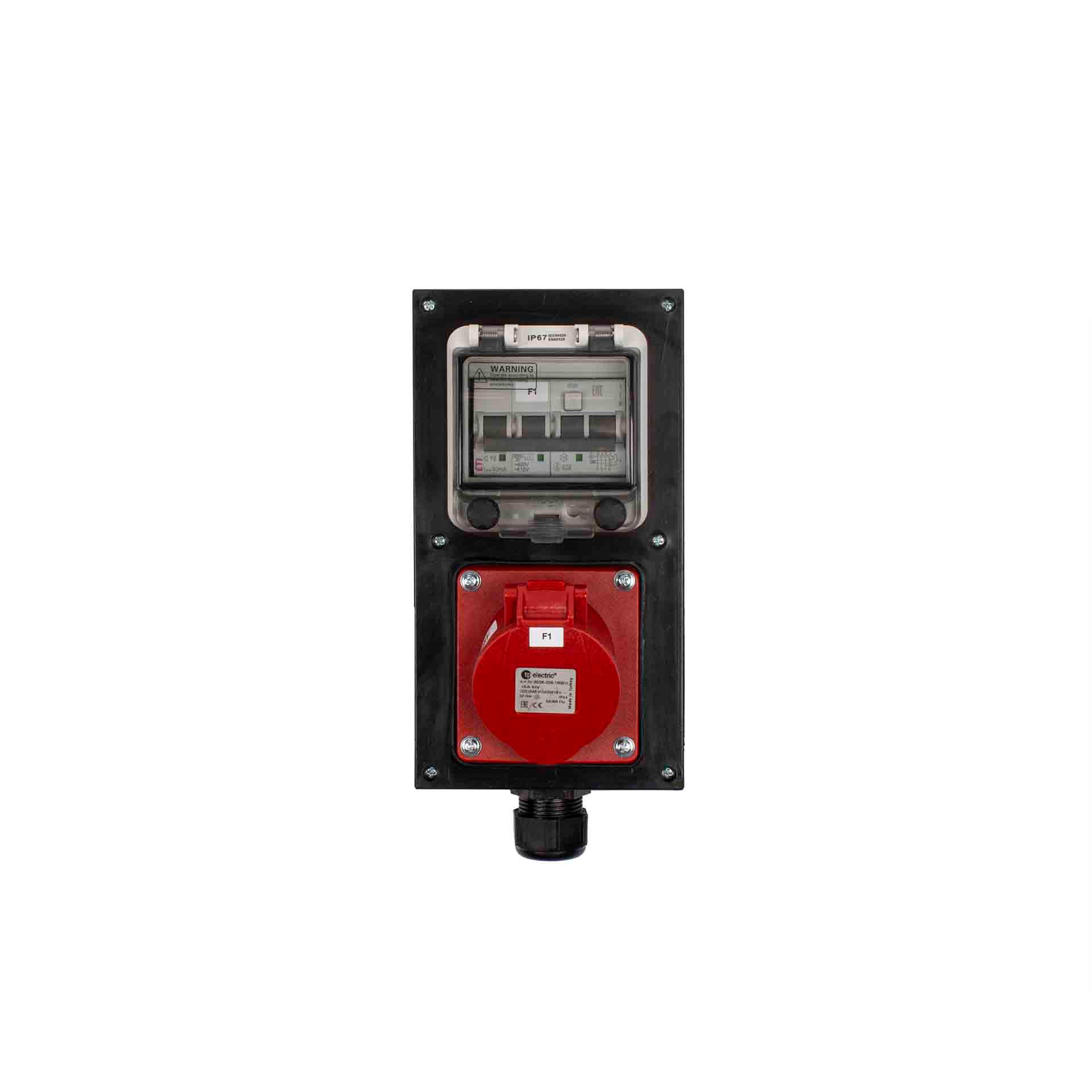 Hartgummi Baustromverteiler 130BS-01 40A PRO