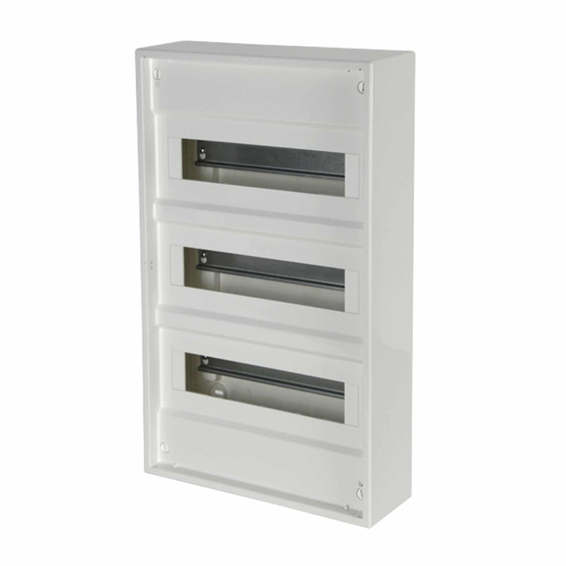 Aufputzverteiler ohne Tür "ACT-36", IP40, 3x12 Modul (36M)