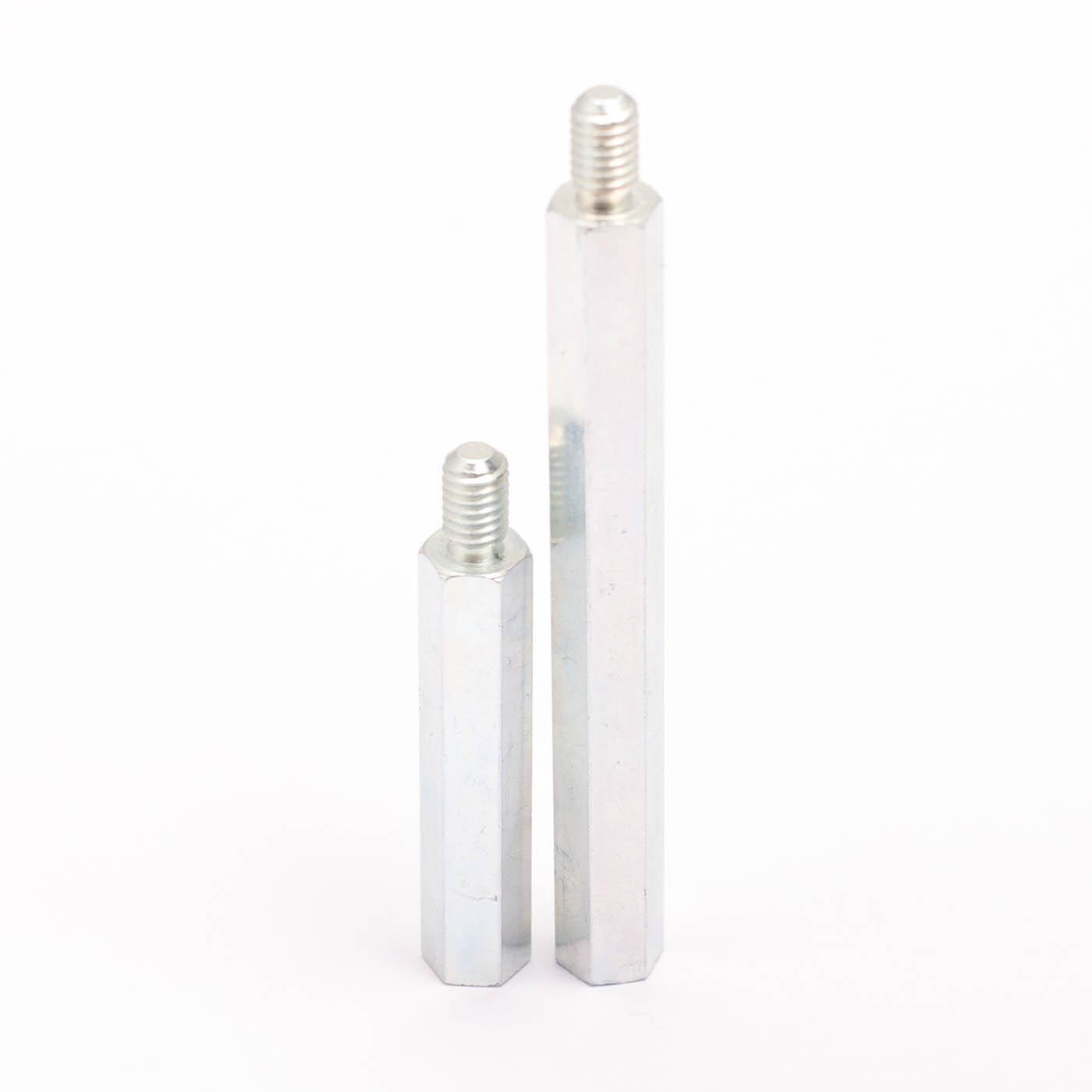 Distanzbolzen M6 80mm Länge 