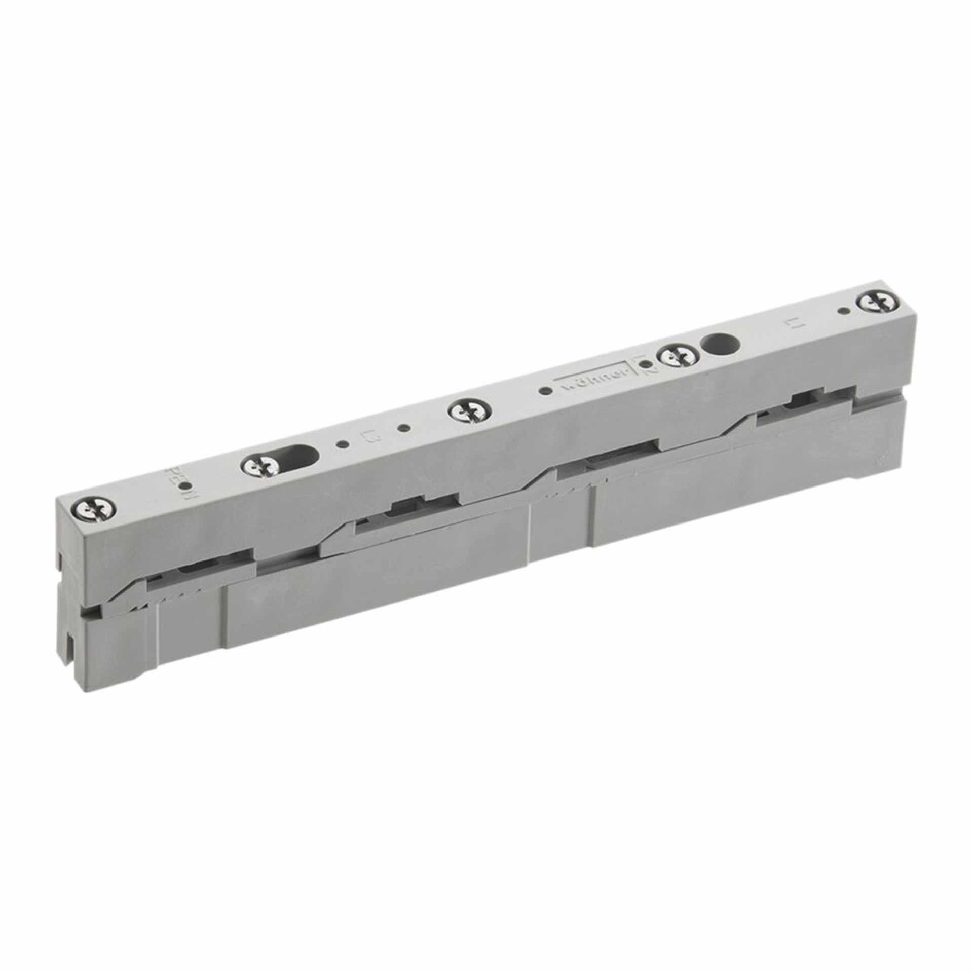 4P Sammelschienenträger, 60mm System für Schiene 12 x 5 - 30 x 10mm