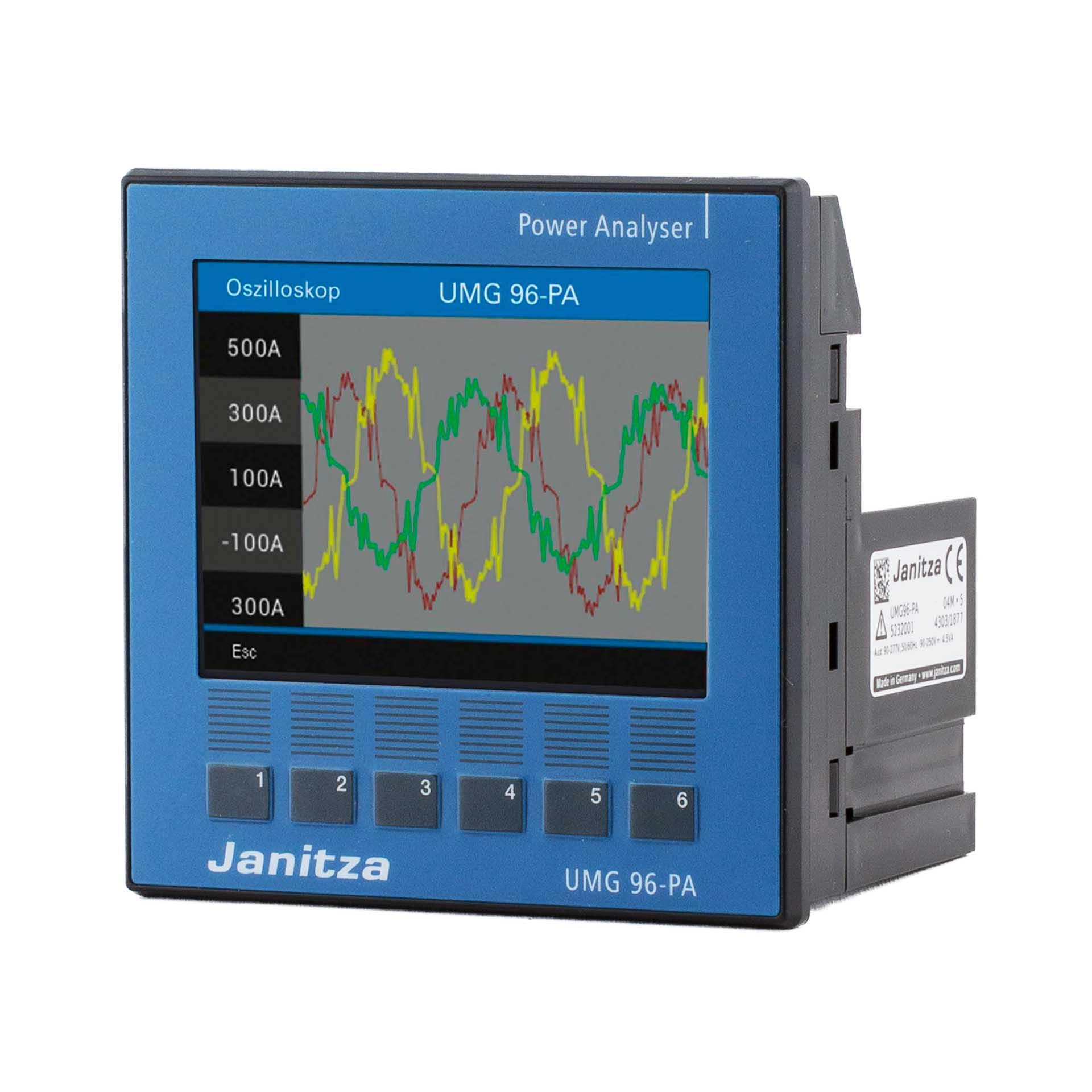 Janitza Modular Erweiterbarer Netzanalysator UMG 96-PA 