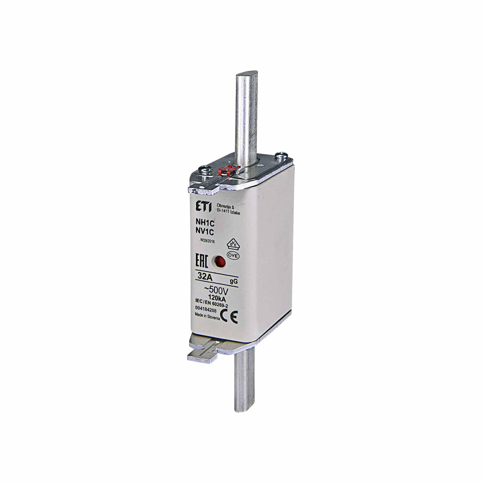 NH-Sicherung Gr.1  32A, Charakteristik gL-gG 500V