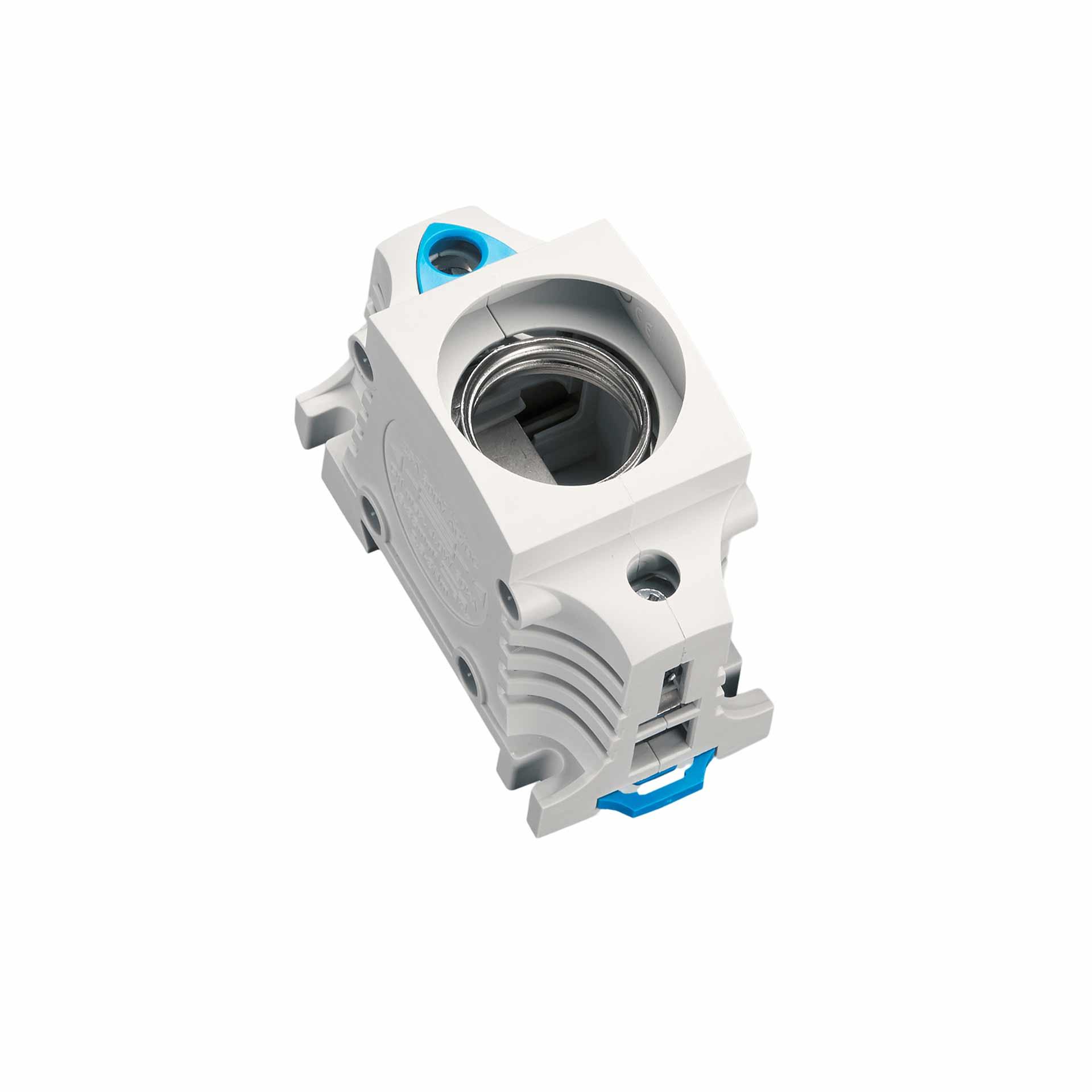 Wöhner EB-Sicherungselement DII E27 1P 25A, für DIN-Schienen montage, DIN-Ausschnitt Ausführung