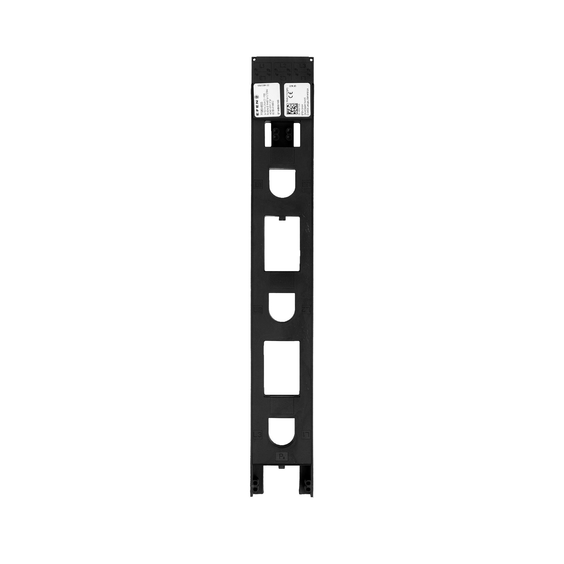 Stromwandlerblock für NH-Sicherungslastschaltleisten, Gr.00/100, 150/1, 2.5VA, Klasse 1