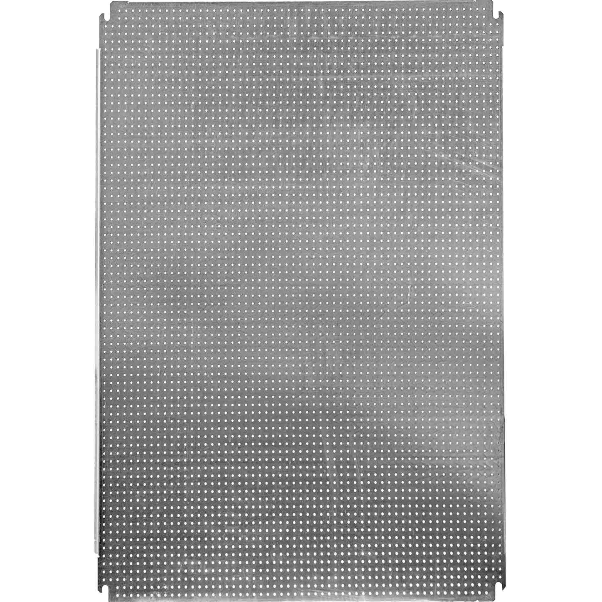 Montageplatte gelocht Ø3.3mm, für Gehäuse BxH 1200x1200mm