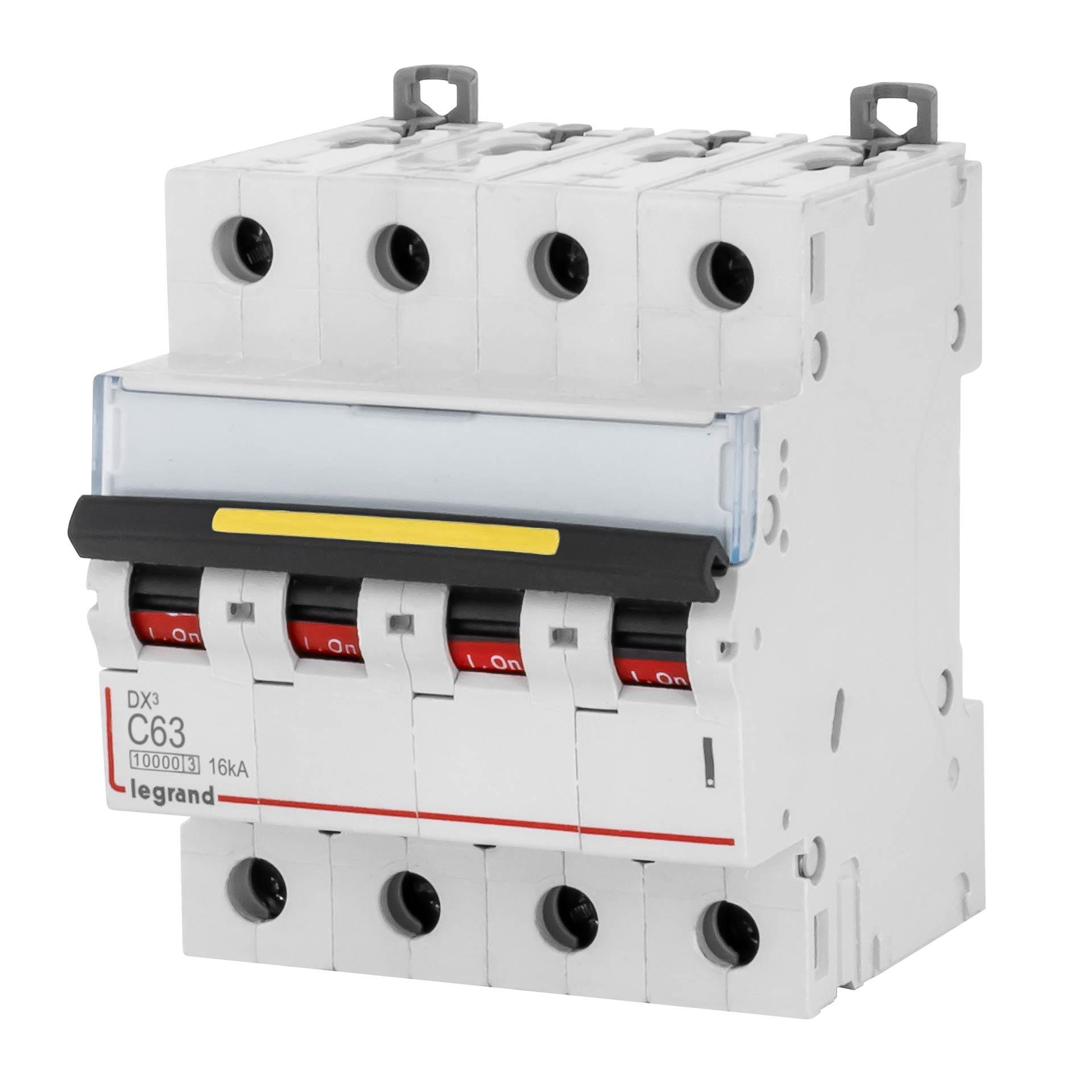 Leitungsschutzschalter Standard 4P, Charakteristik C / 63A, 10kA