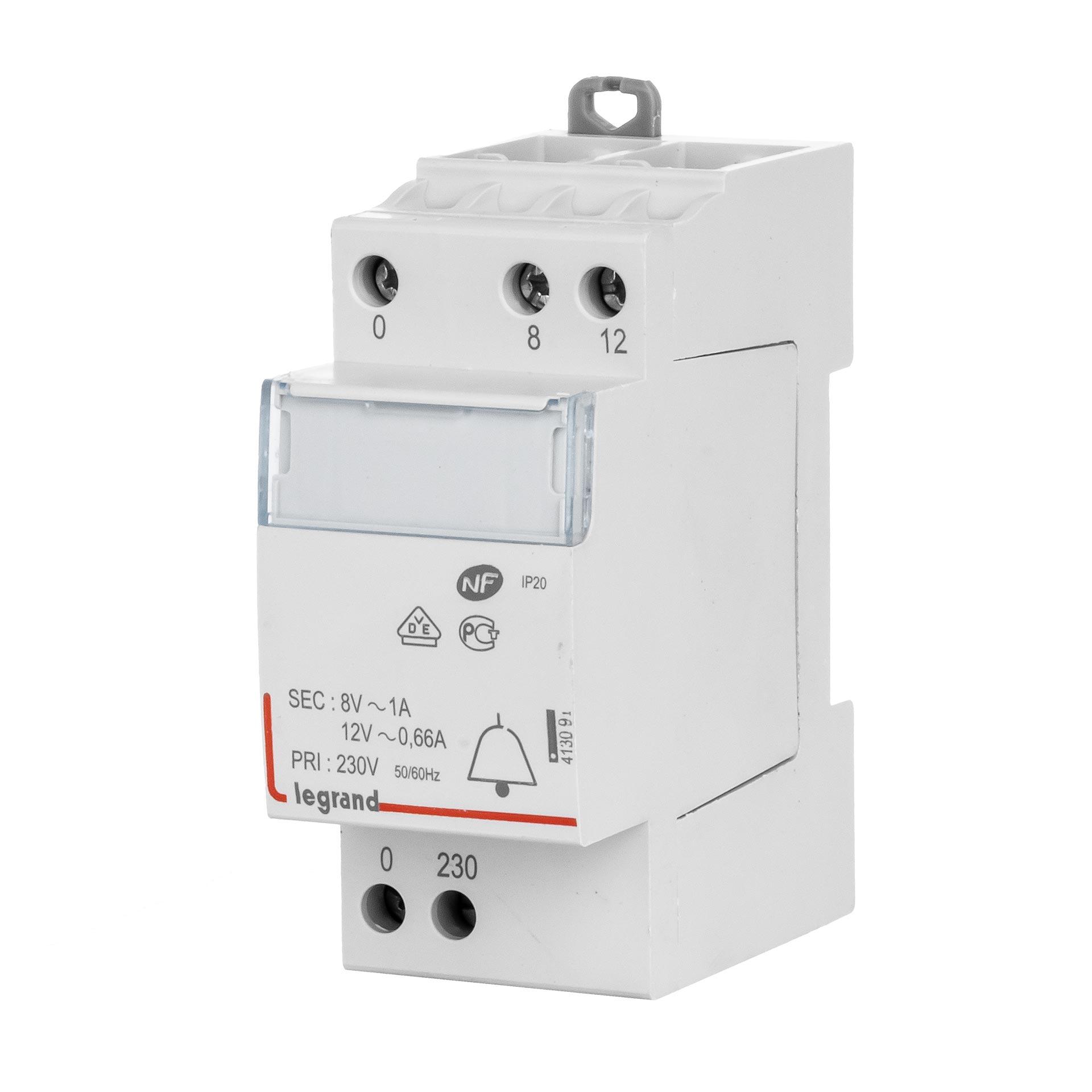 Sonnerietransformator 8-12V - 8VA