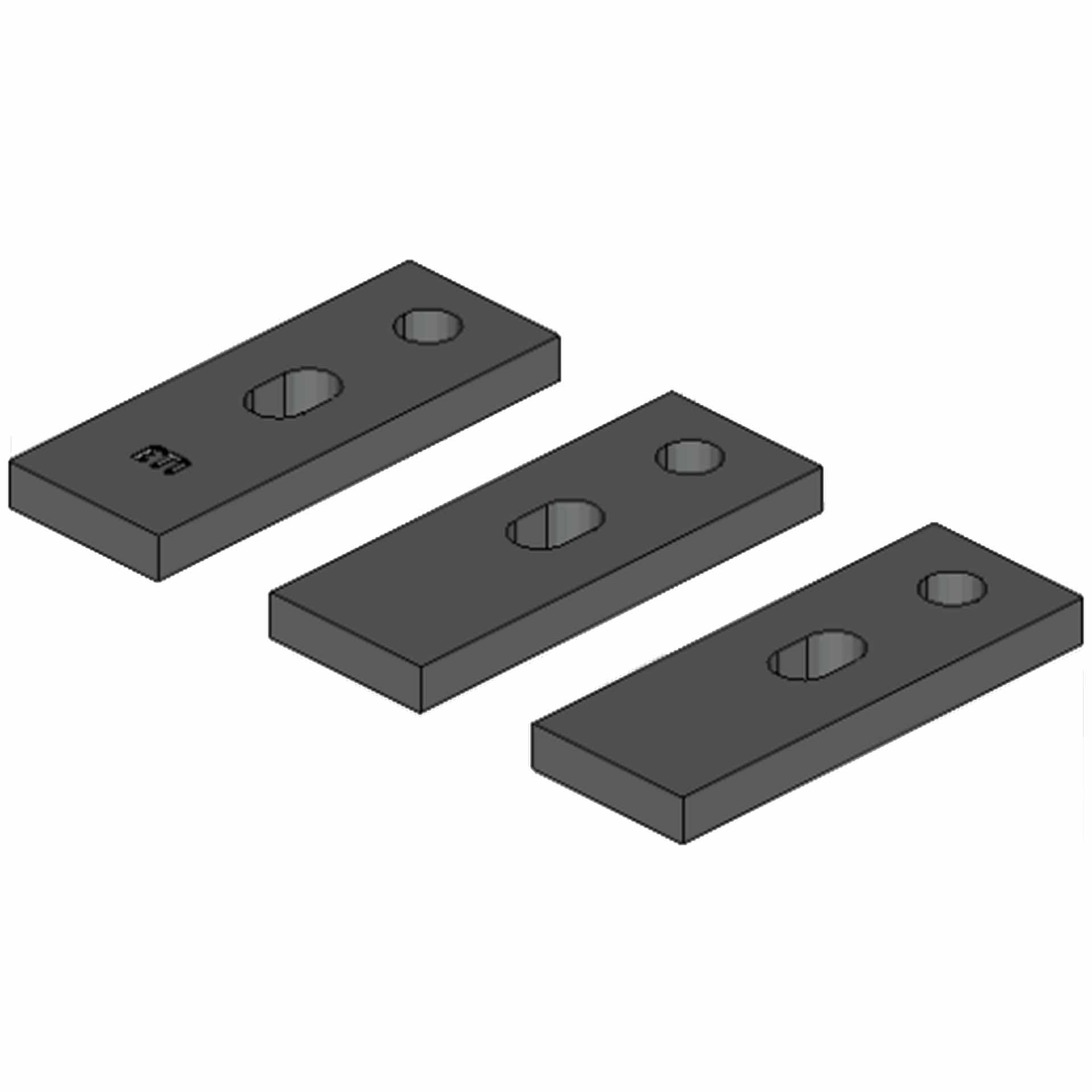 Anschlussverlängerung ZB2S, gerade, für EB2 800, 800A 3P