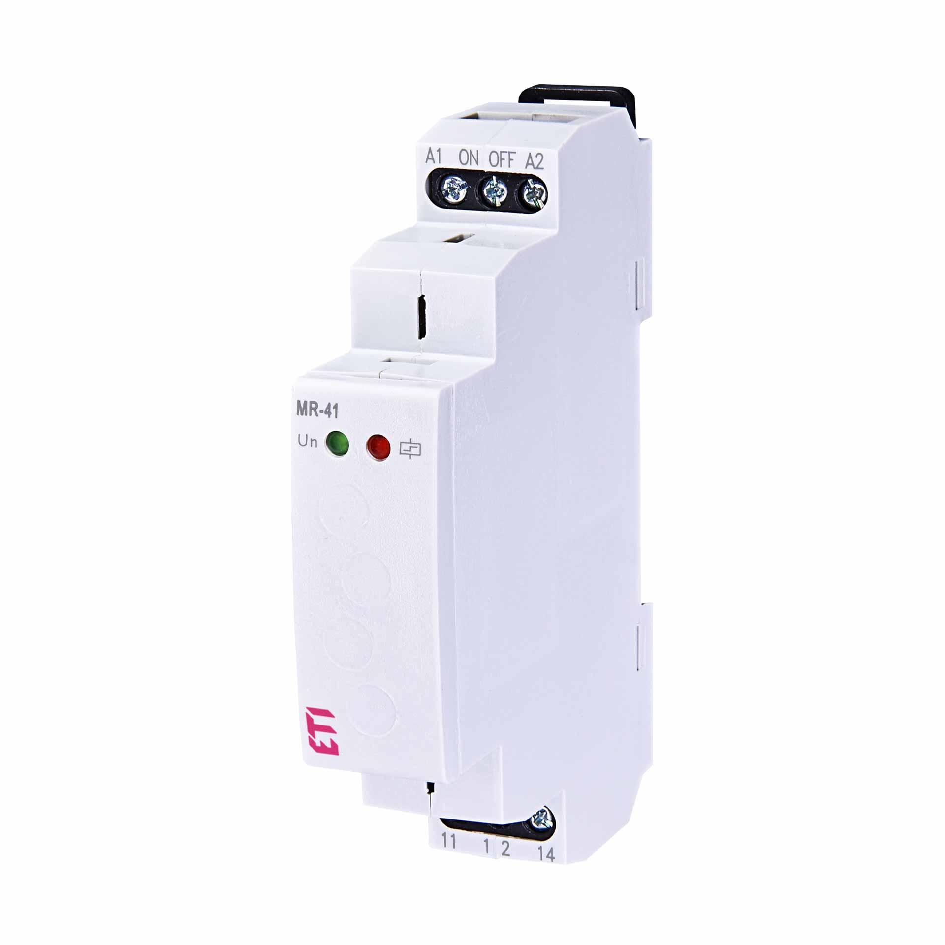 Impulsrelais MR-41 UNI 12-230V AC/DC, 1W Kontakt