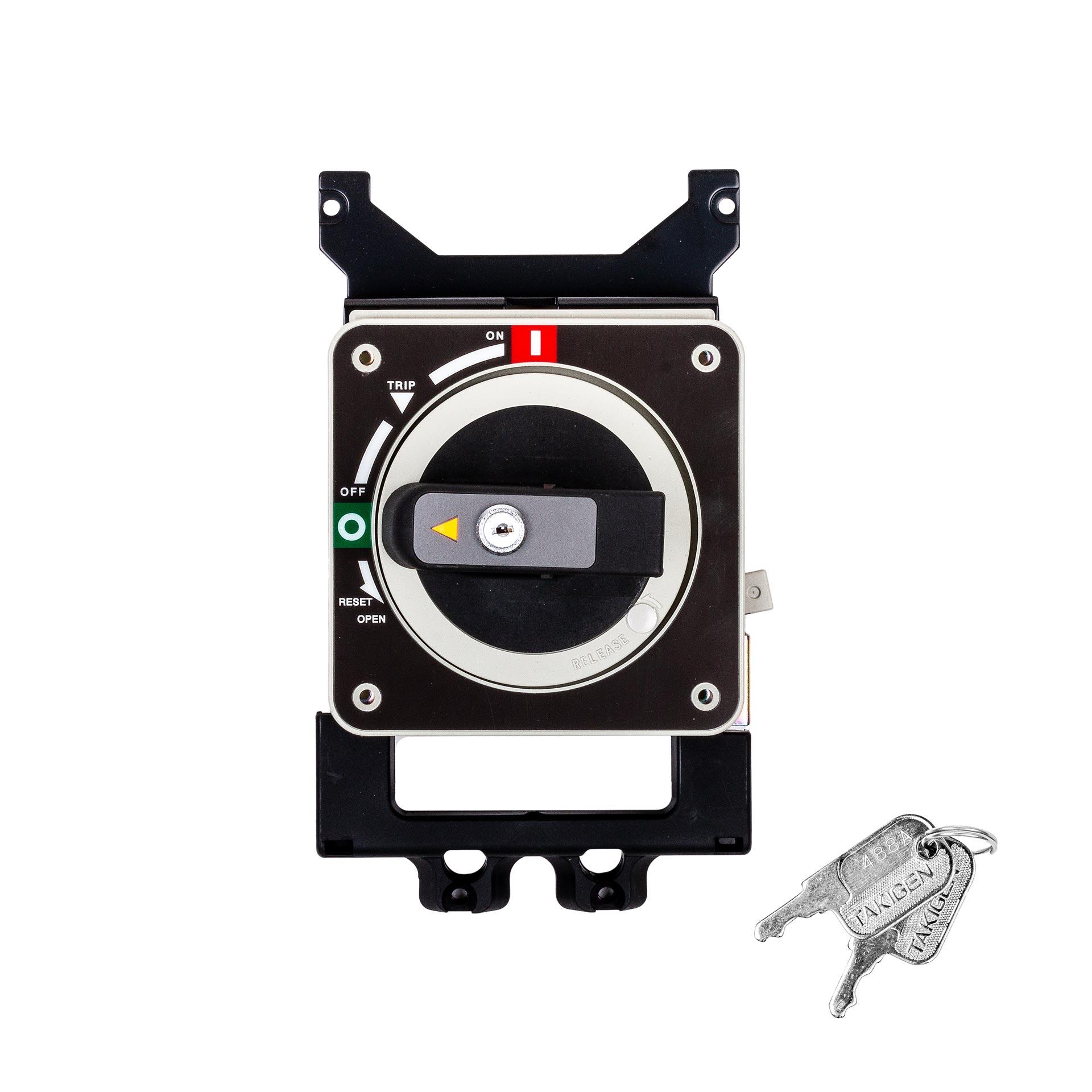 Rotary handle with locking device, direct mounting, for EB2, ED2 400-630