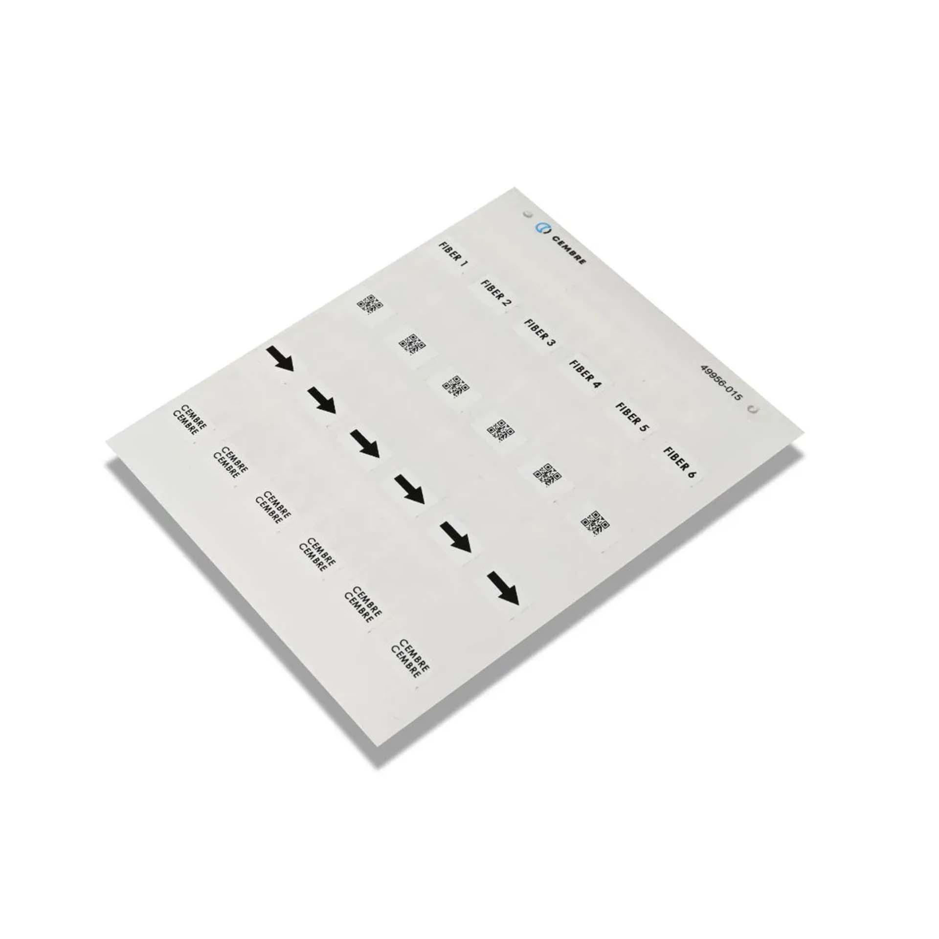 49951-023 MG-KMP050, Wickeletikette 15x23 mm weiss, VPE 400 Stk