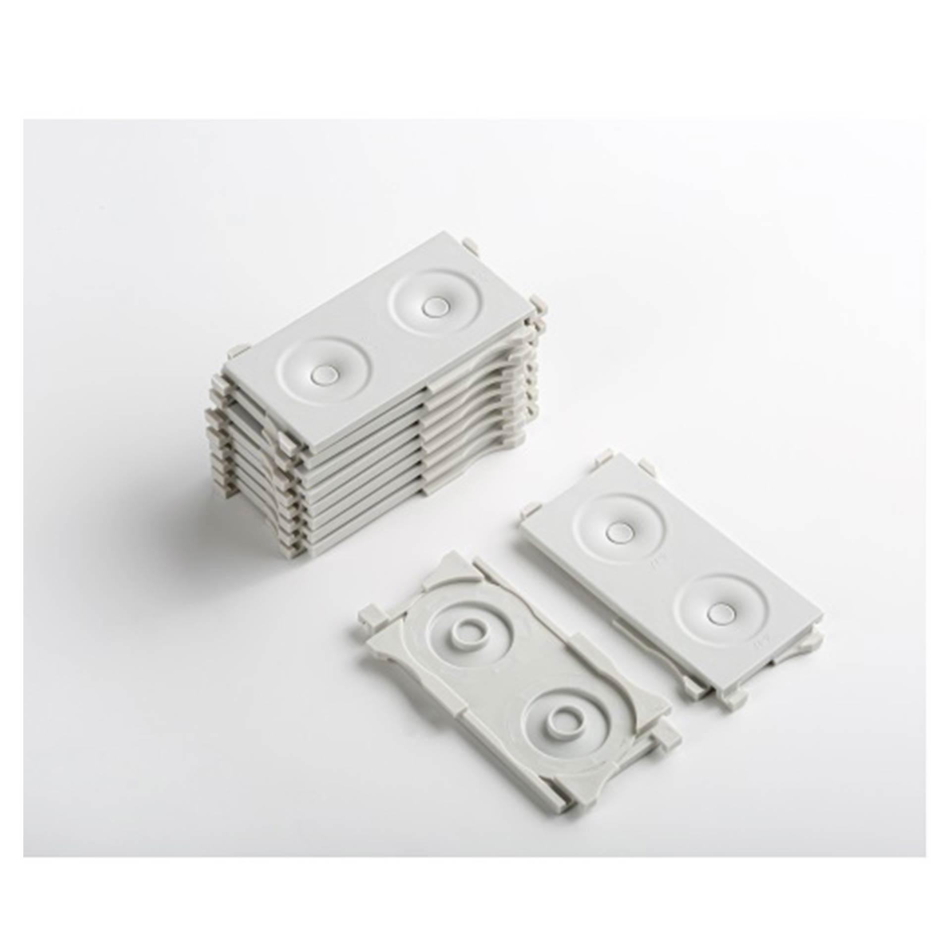 Abdeckung für Kabeldurchführung FL13, BxH 68x34mm, 2xM20 6-13mm